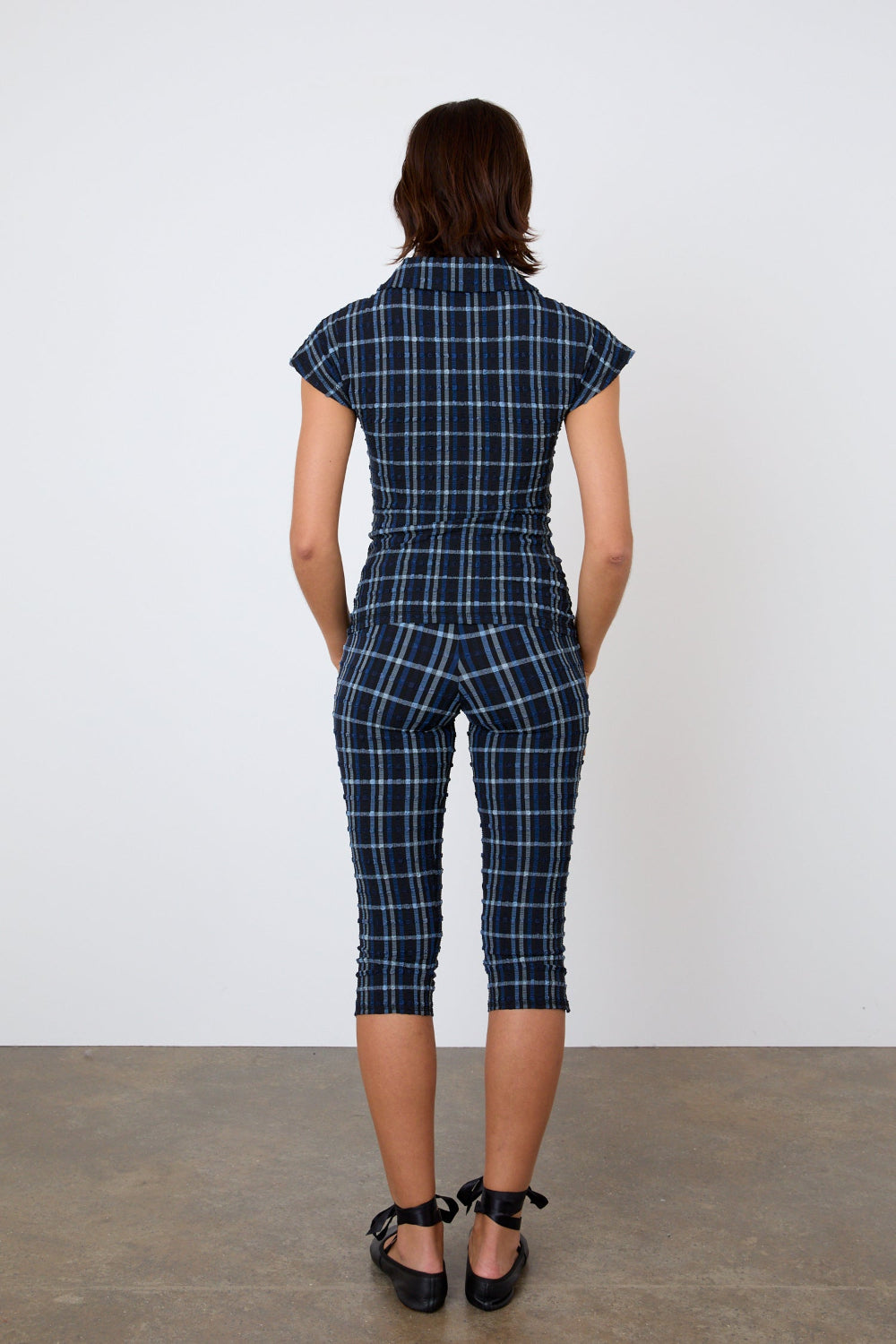 The Cindy Polo Top, Selvedge