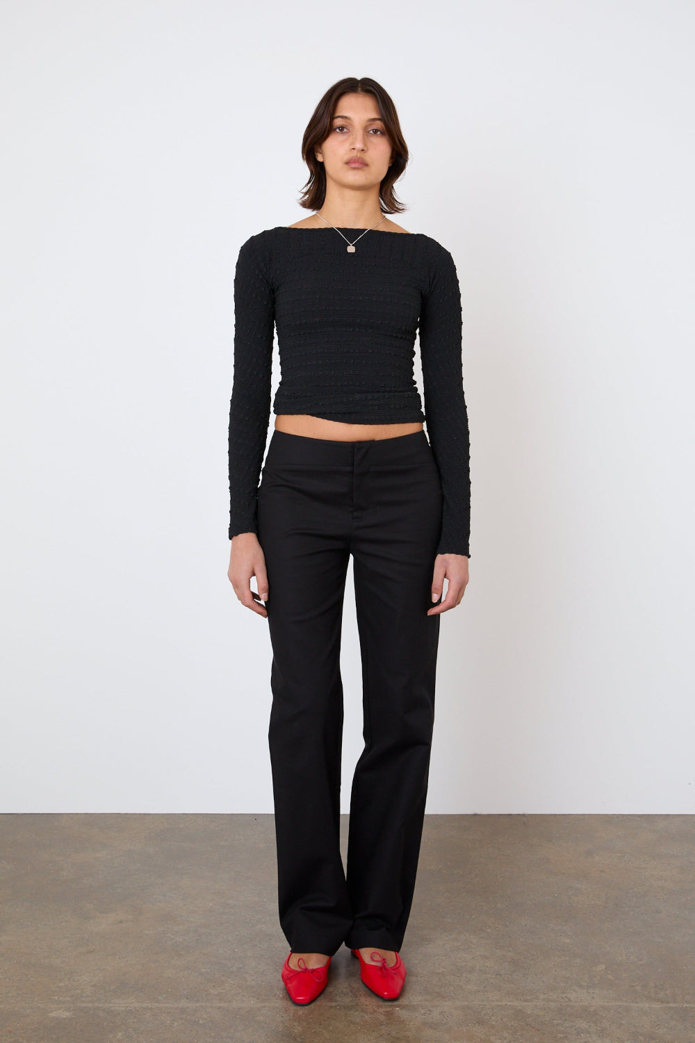 The Audrey Trousers, Onyx