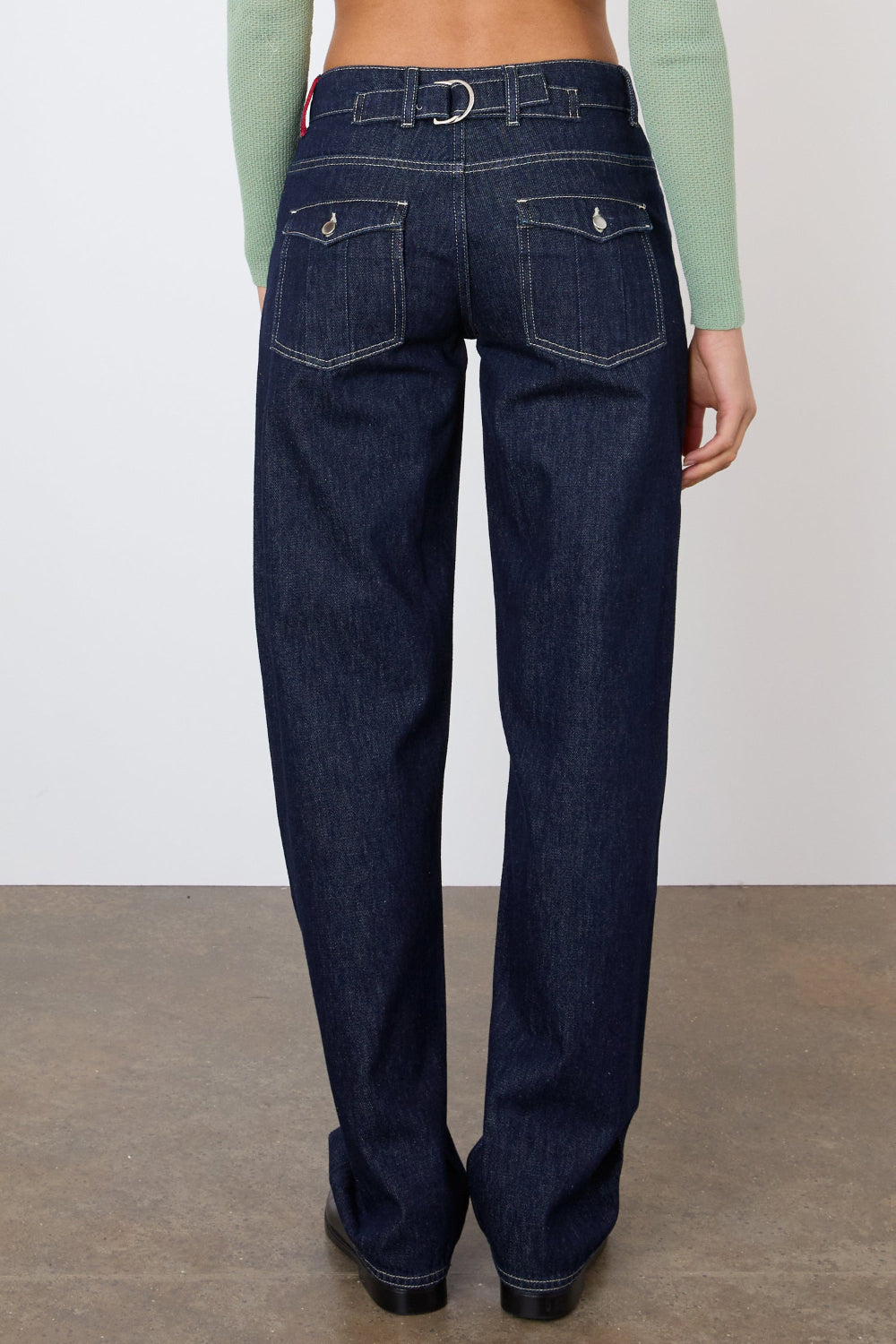 The Joan Soft Barrel Jeans, Indigo Rinse