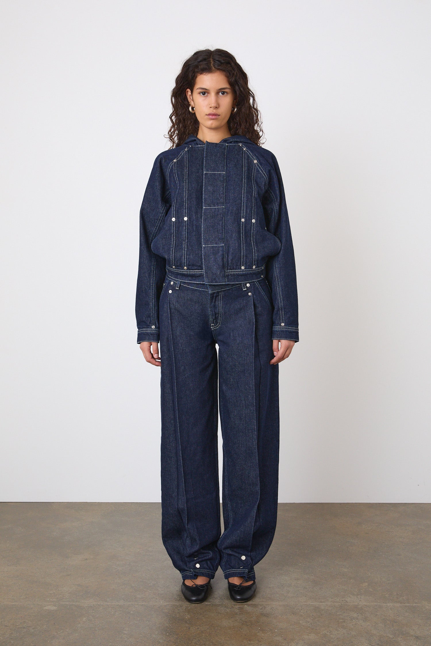 The Lita Tailored Denim Jacket, Indigo Rinse