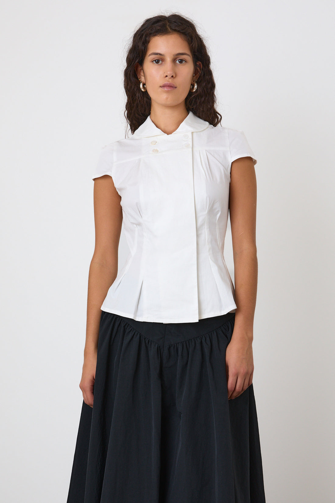 The Missy Blouse, Porcelain