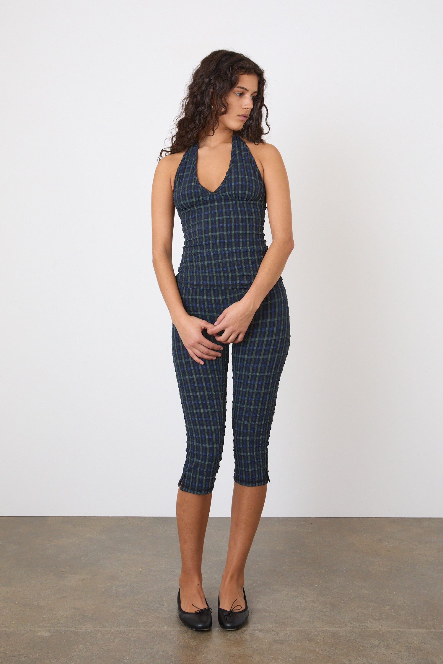 The Cindy Halter Top, Fir Tree