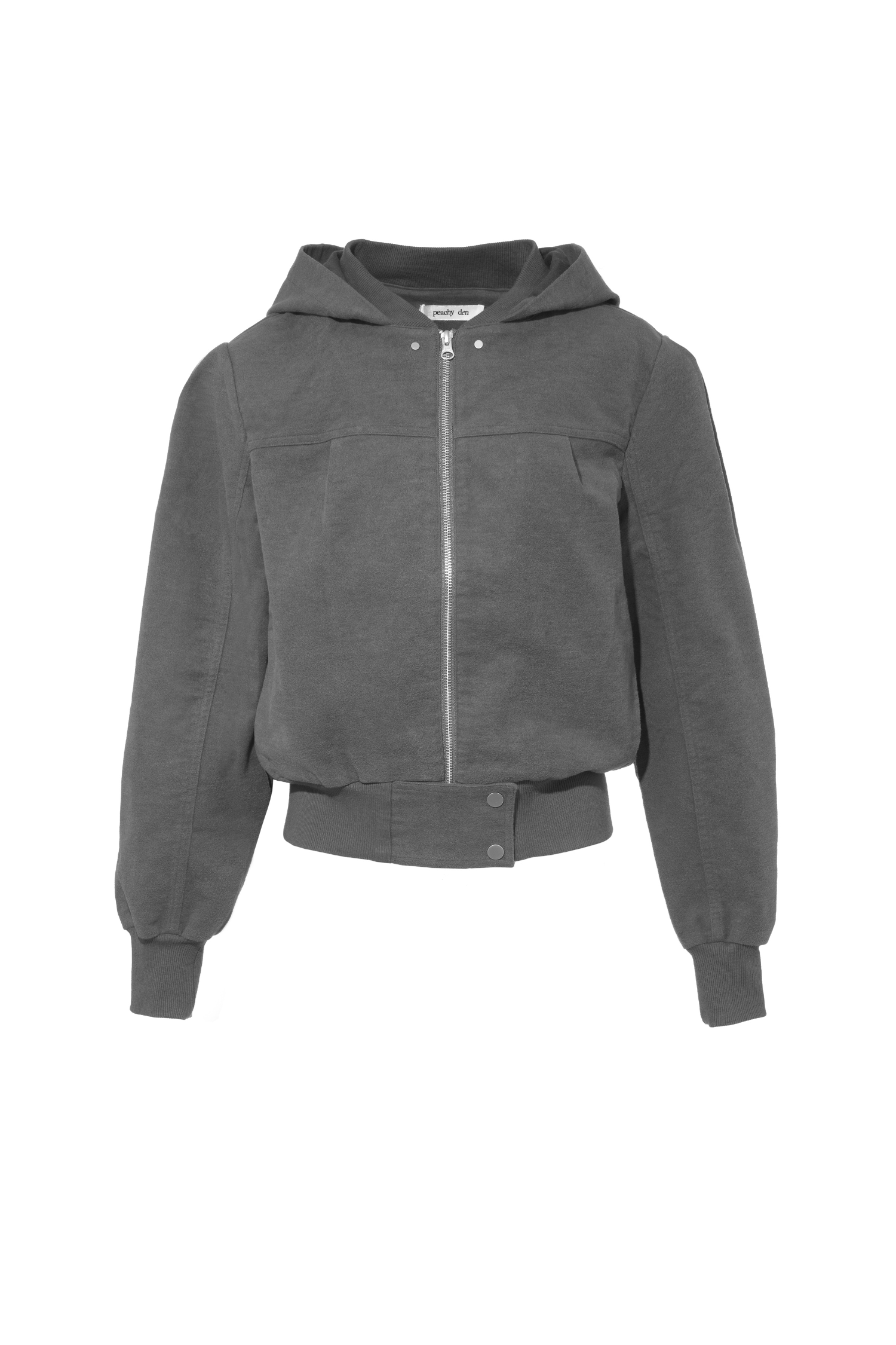 The Edie Bomber Jacket, Graphite