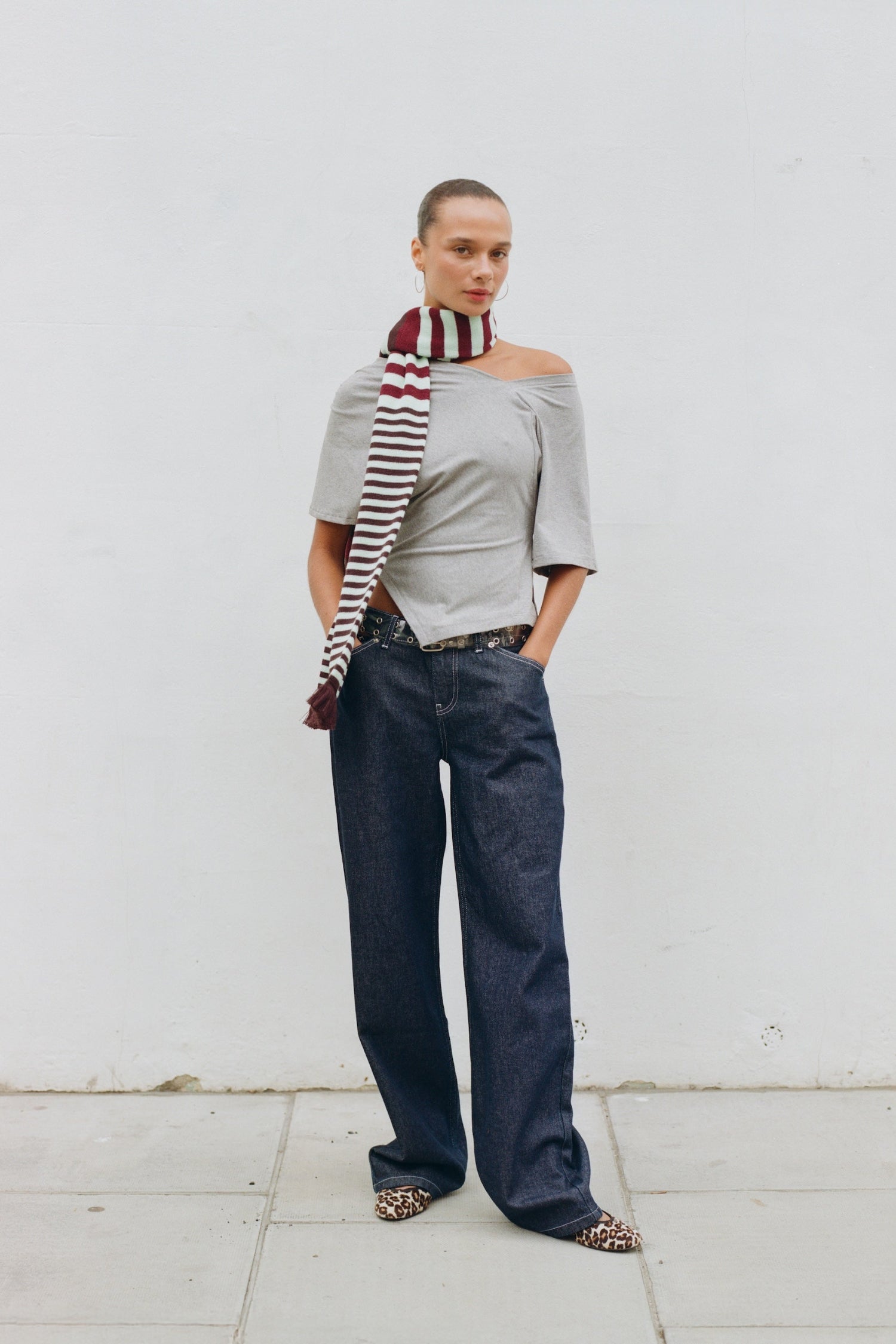 The Nico Top, Grey Marl