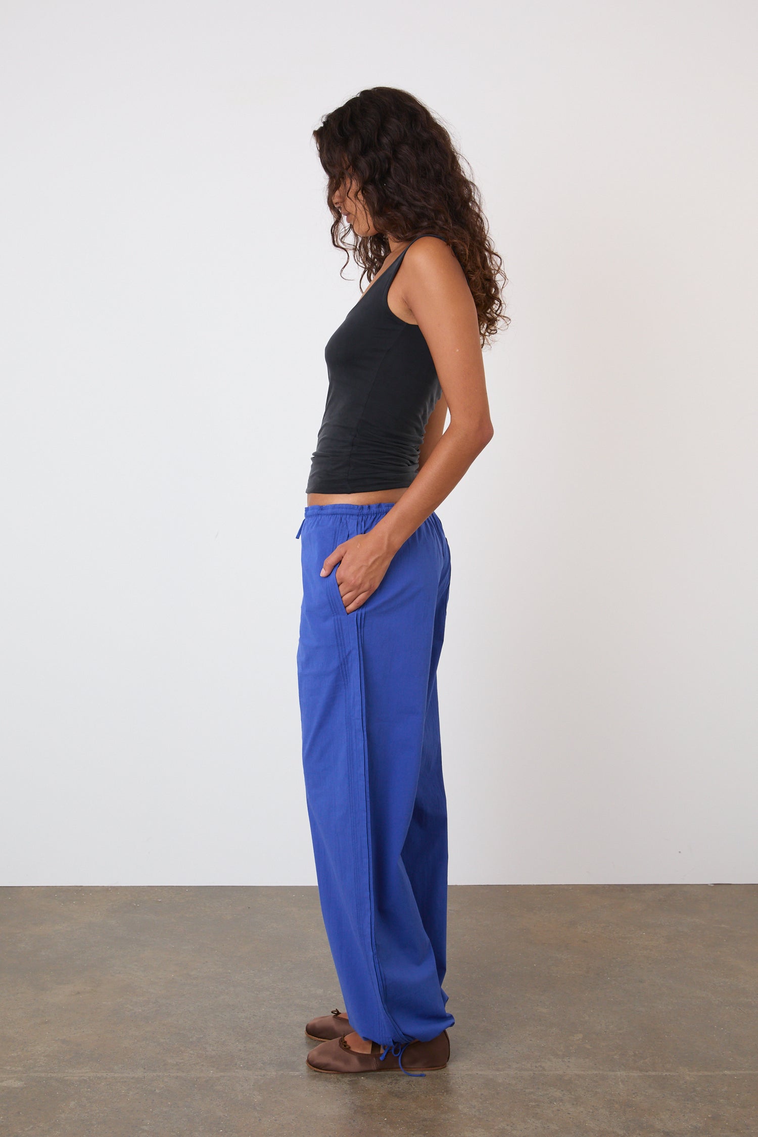 The Renee Trousers, Cobalt