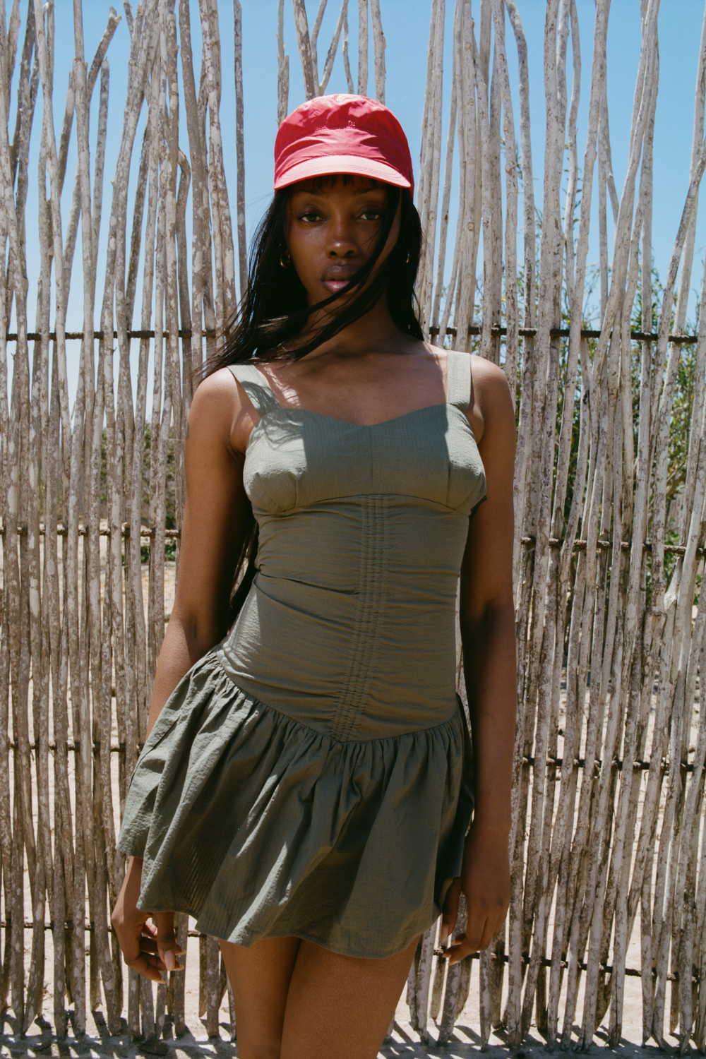 The Dylan Romper Dress, Leaf