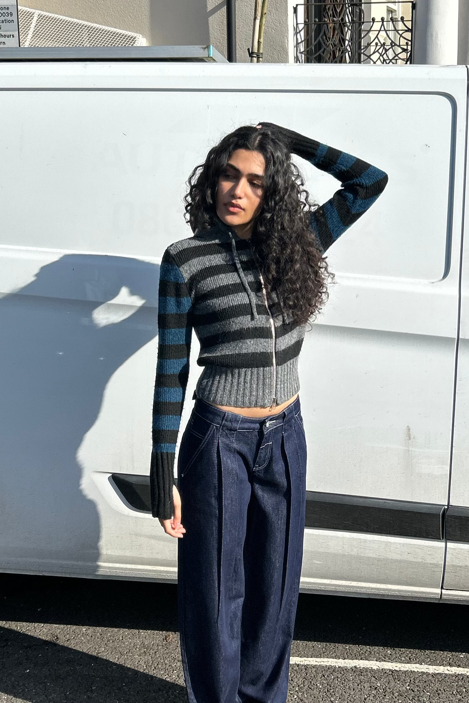 The Pamela Tuck Jeans, Raw Indigo