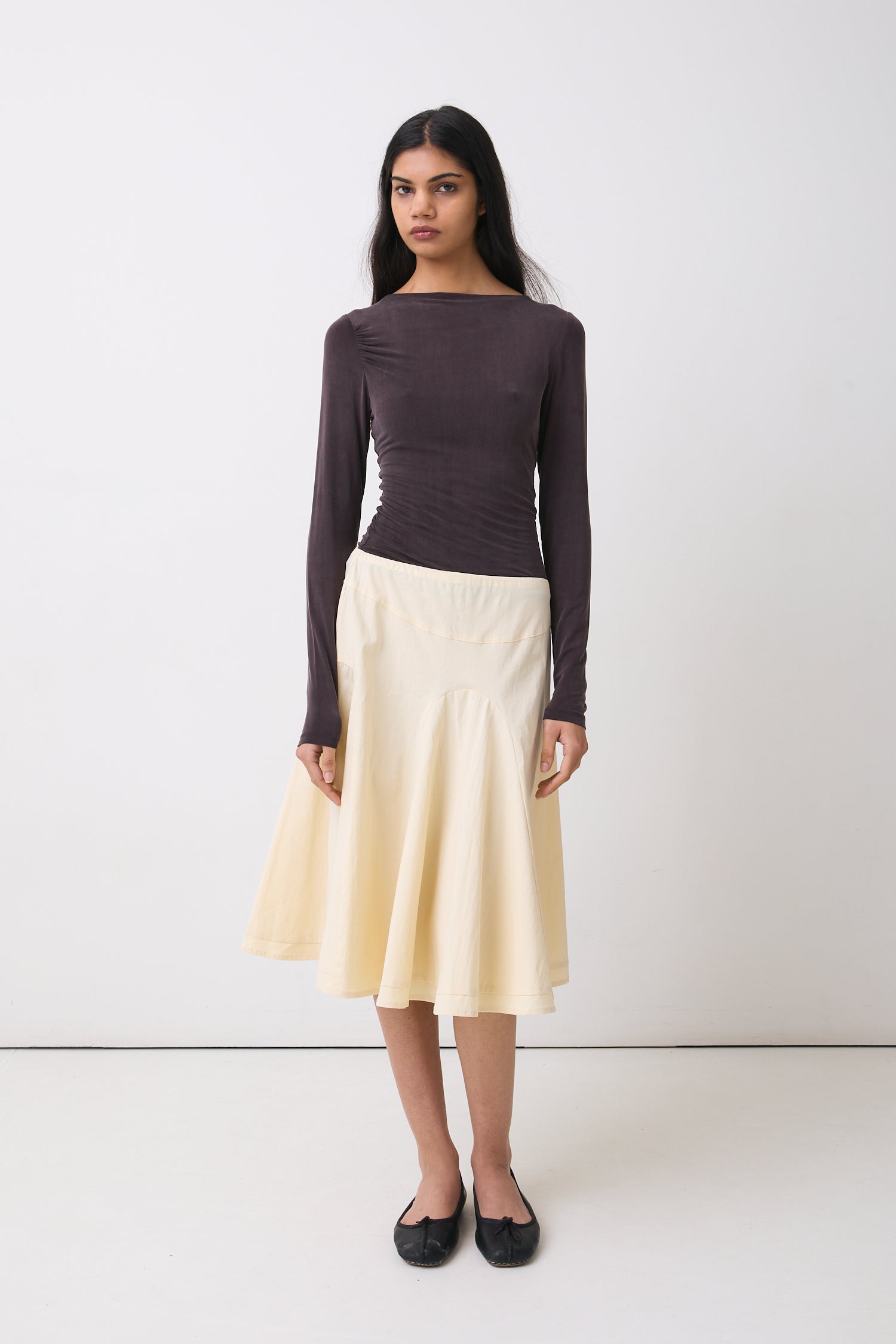 The Missy Midi Skirt, Parchment | END Exclusive