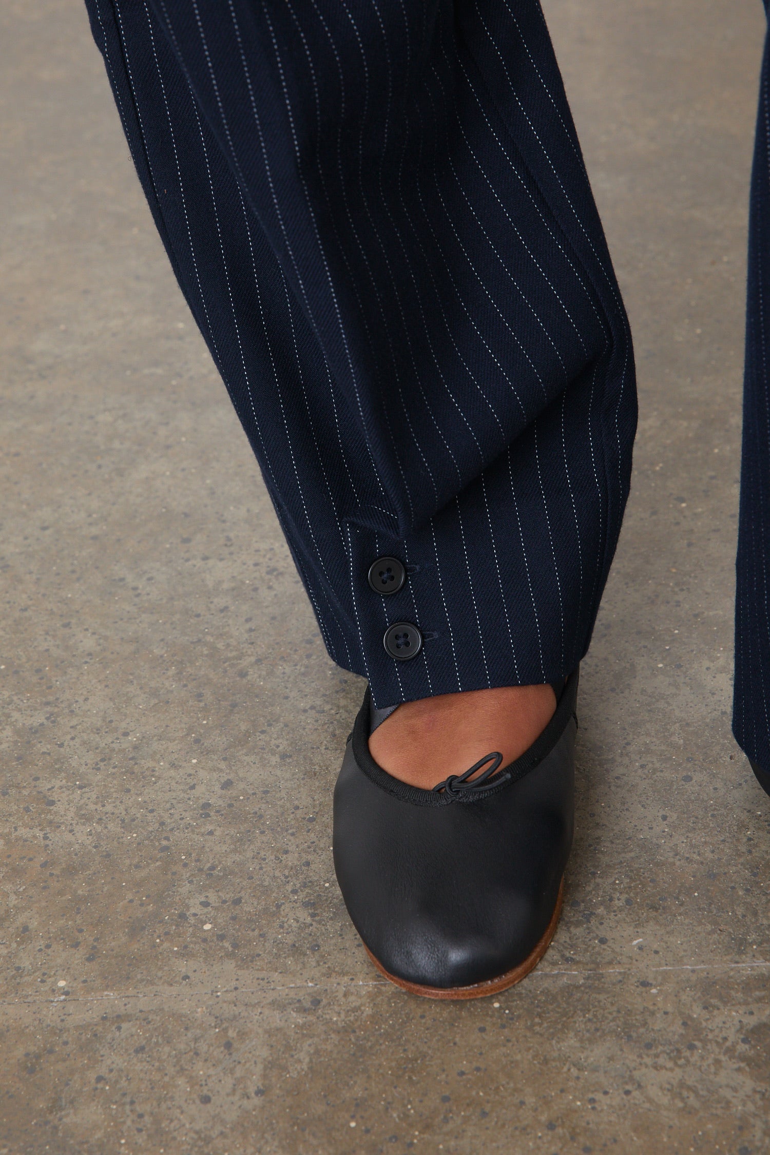 Bardot Trousers, Ink