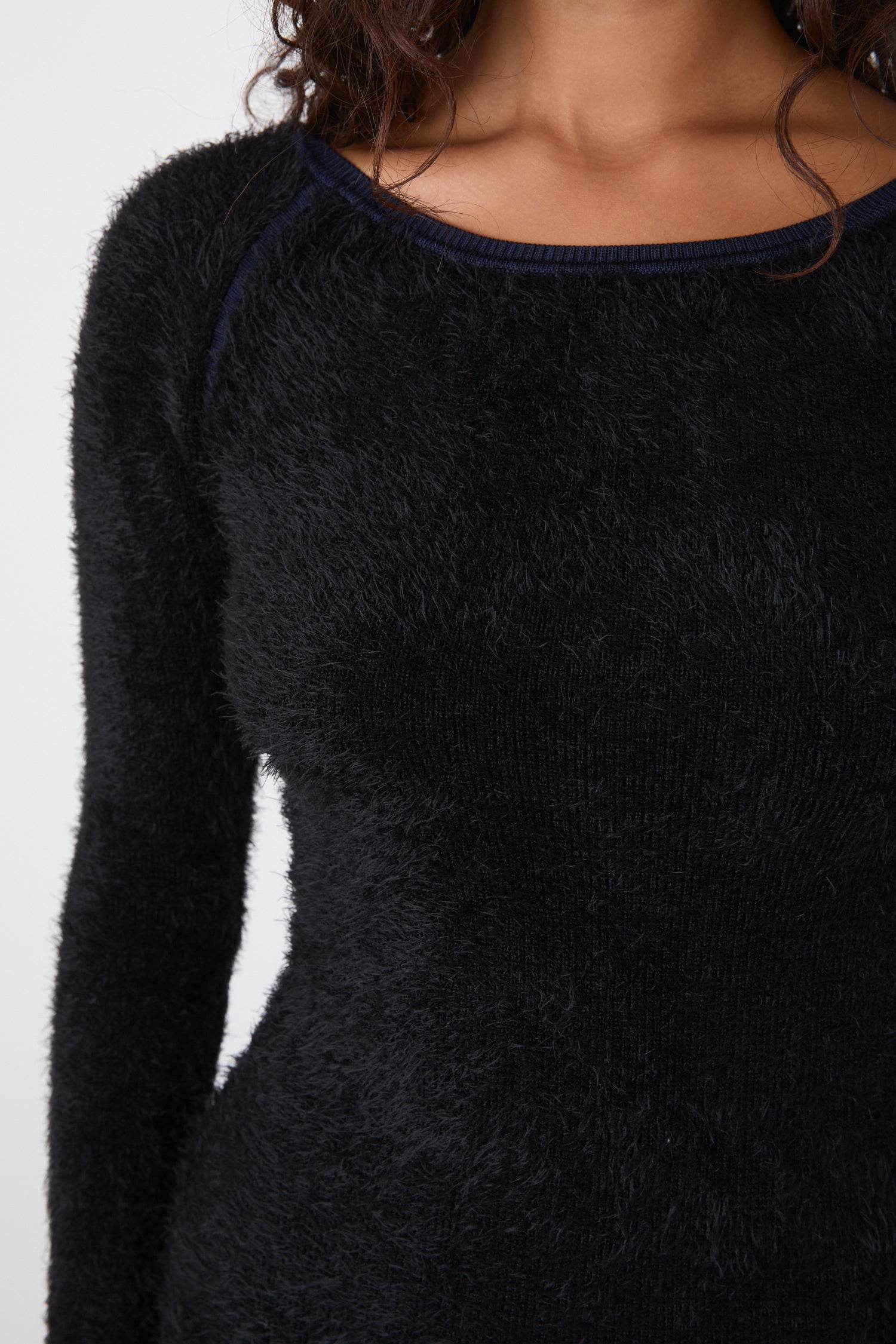 The Chloe Knit Dress, Black