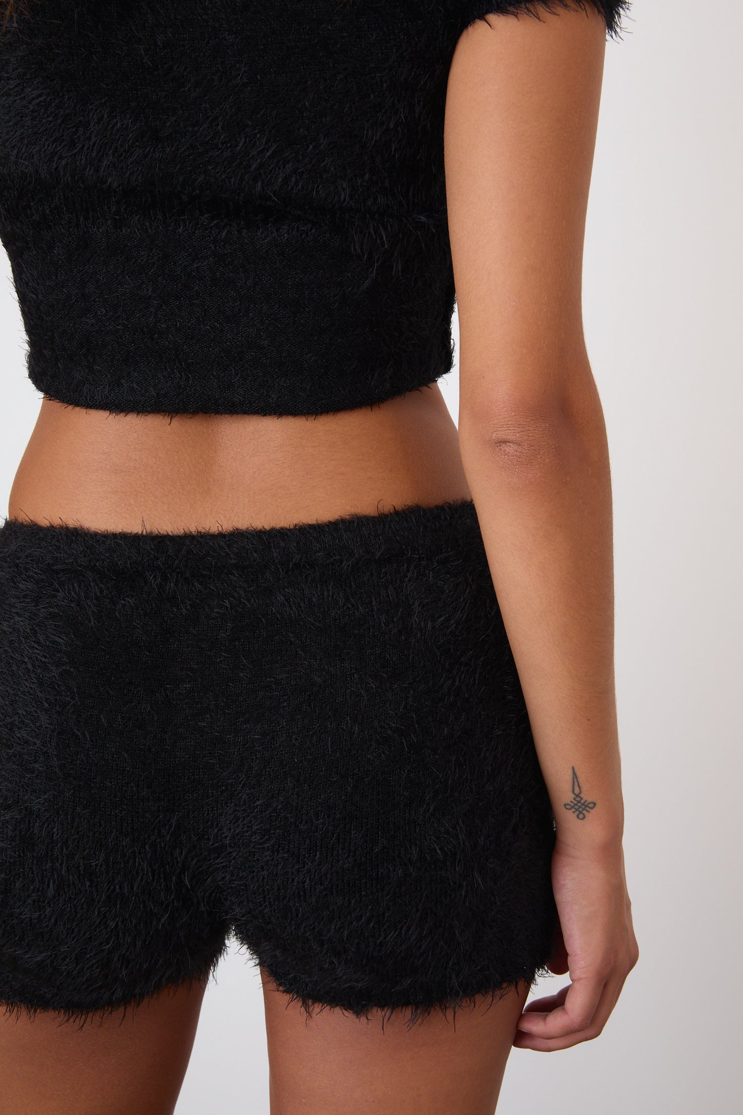 The Chloe Knit Shorts, Black