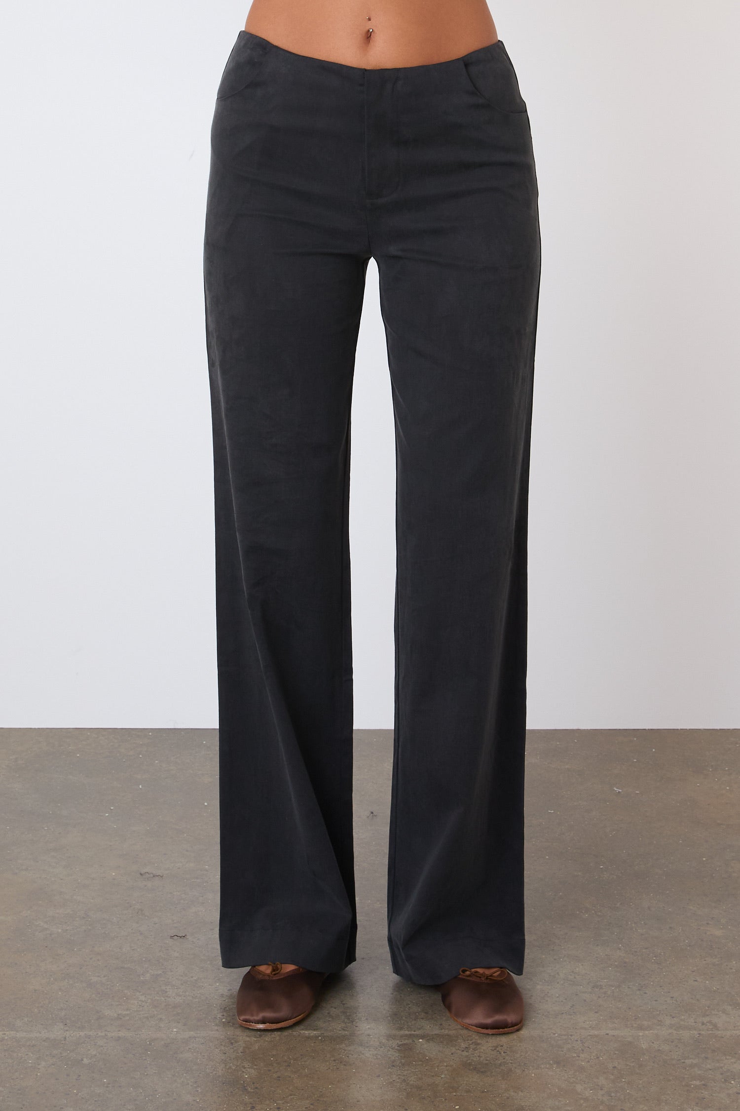 The Twiggy Travel Trousers, Onyx