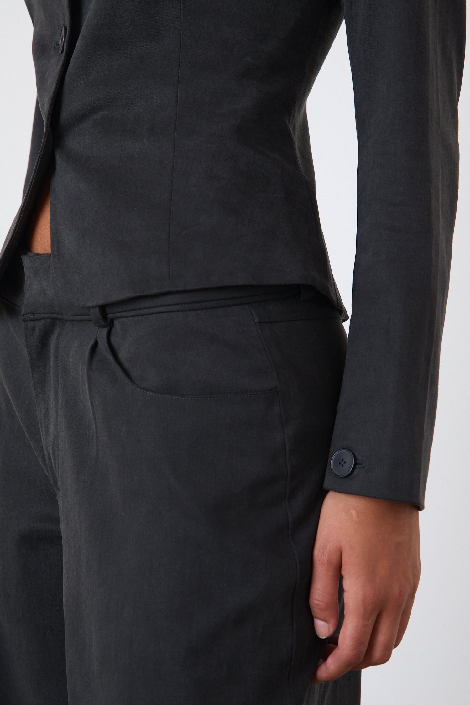 The Bardot Top, Onyx