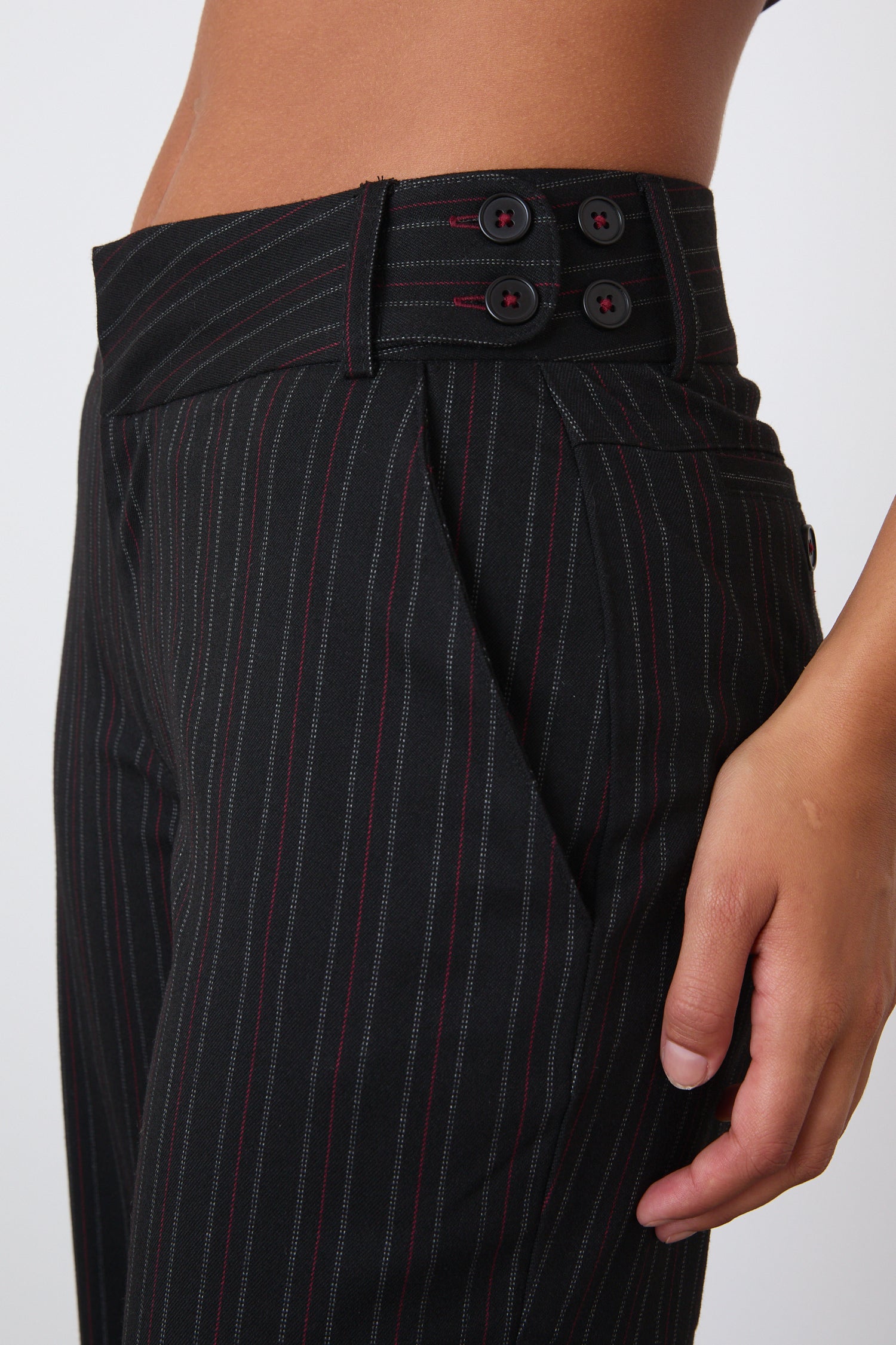 The Lennox Slim Trousers, Lead