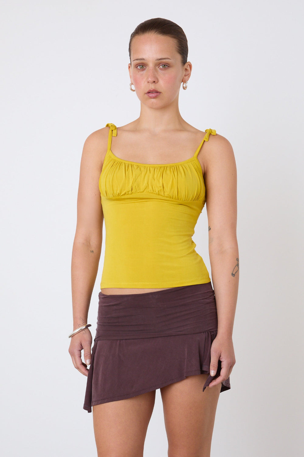 The Kylie Cami Top, Dijon