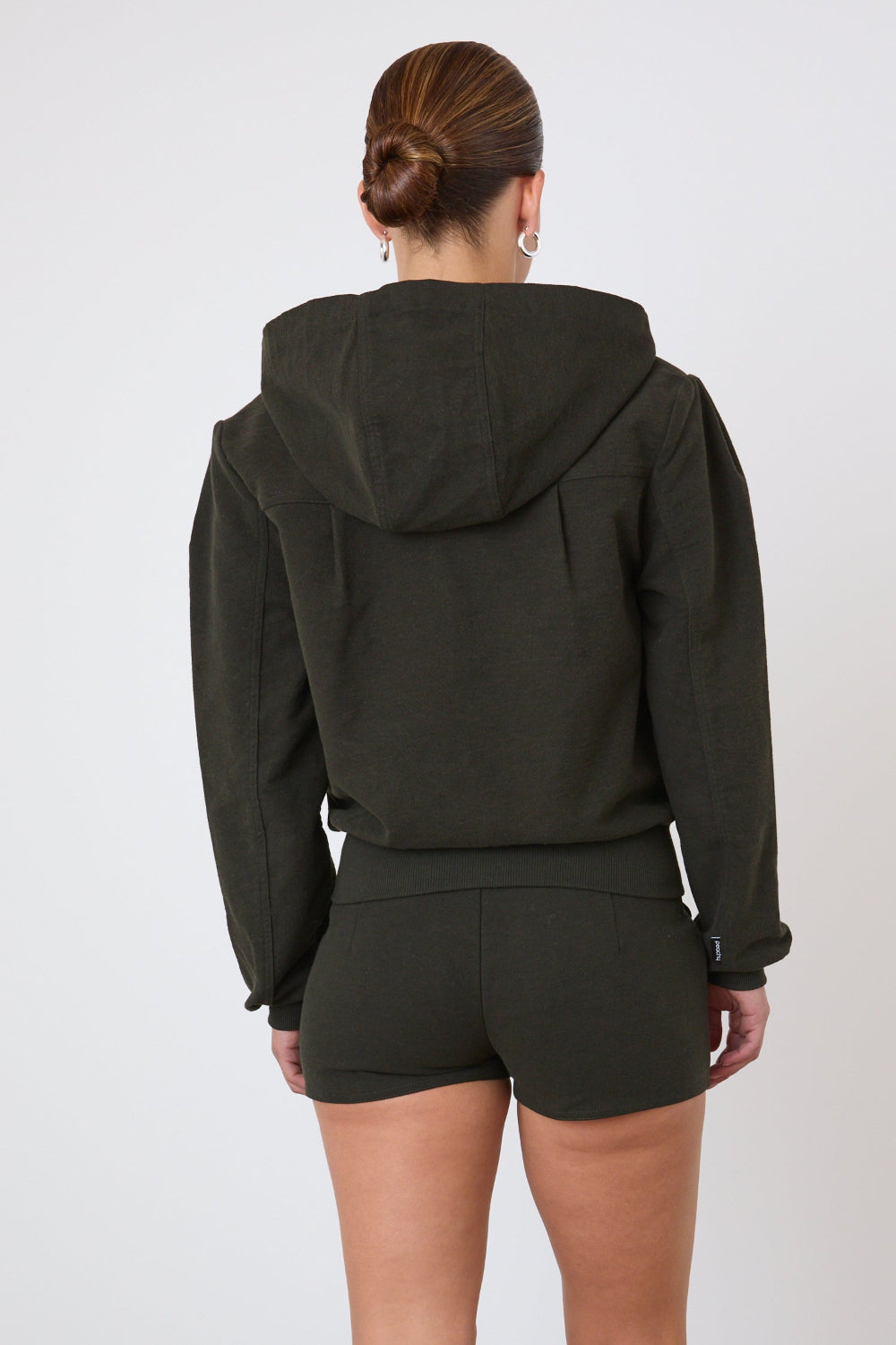 The Edie Bomber Jacket, Olive