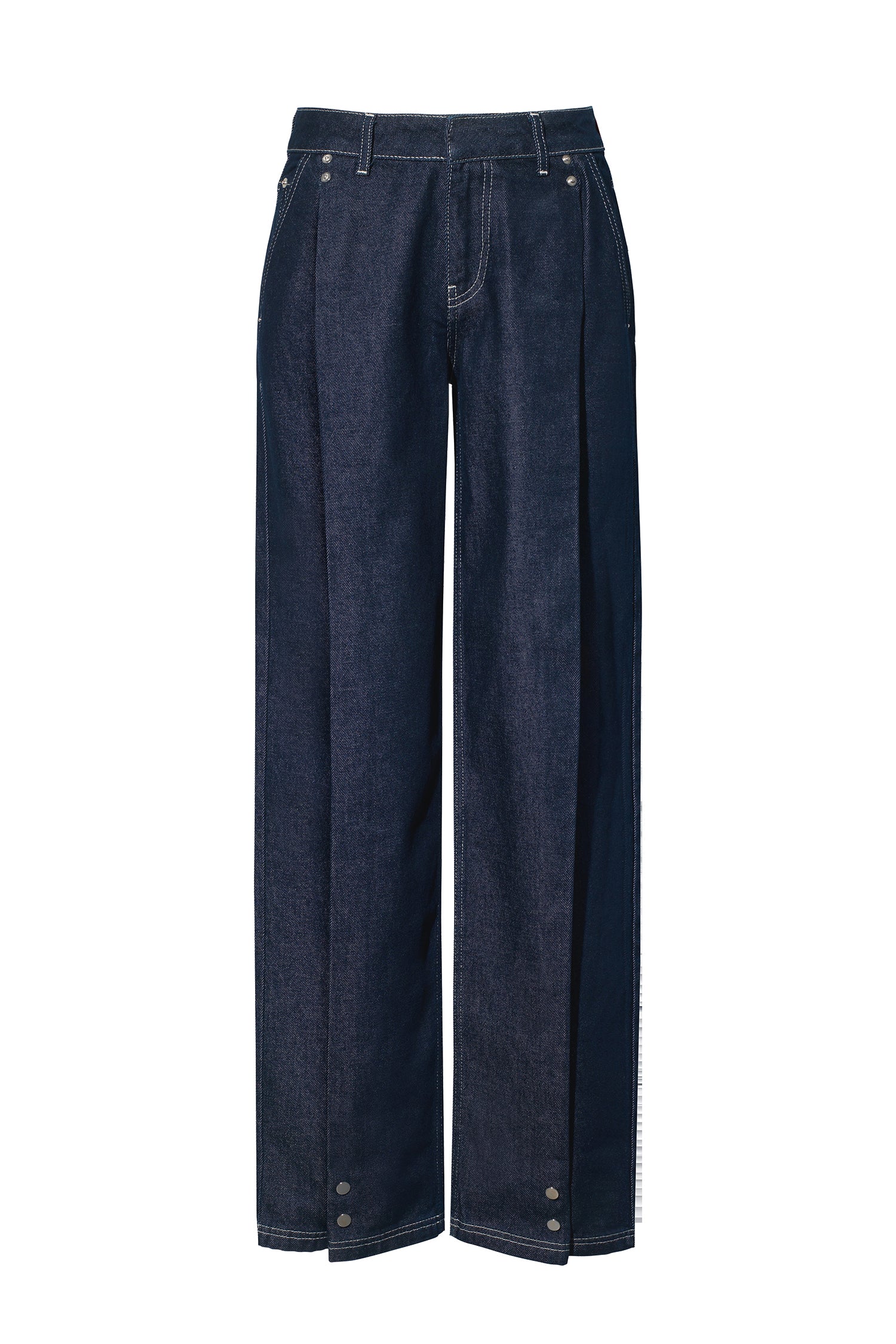 Lita Tailored Jeans, Indigo Rinse