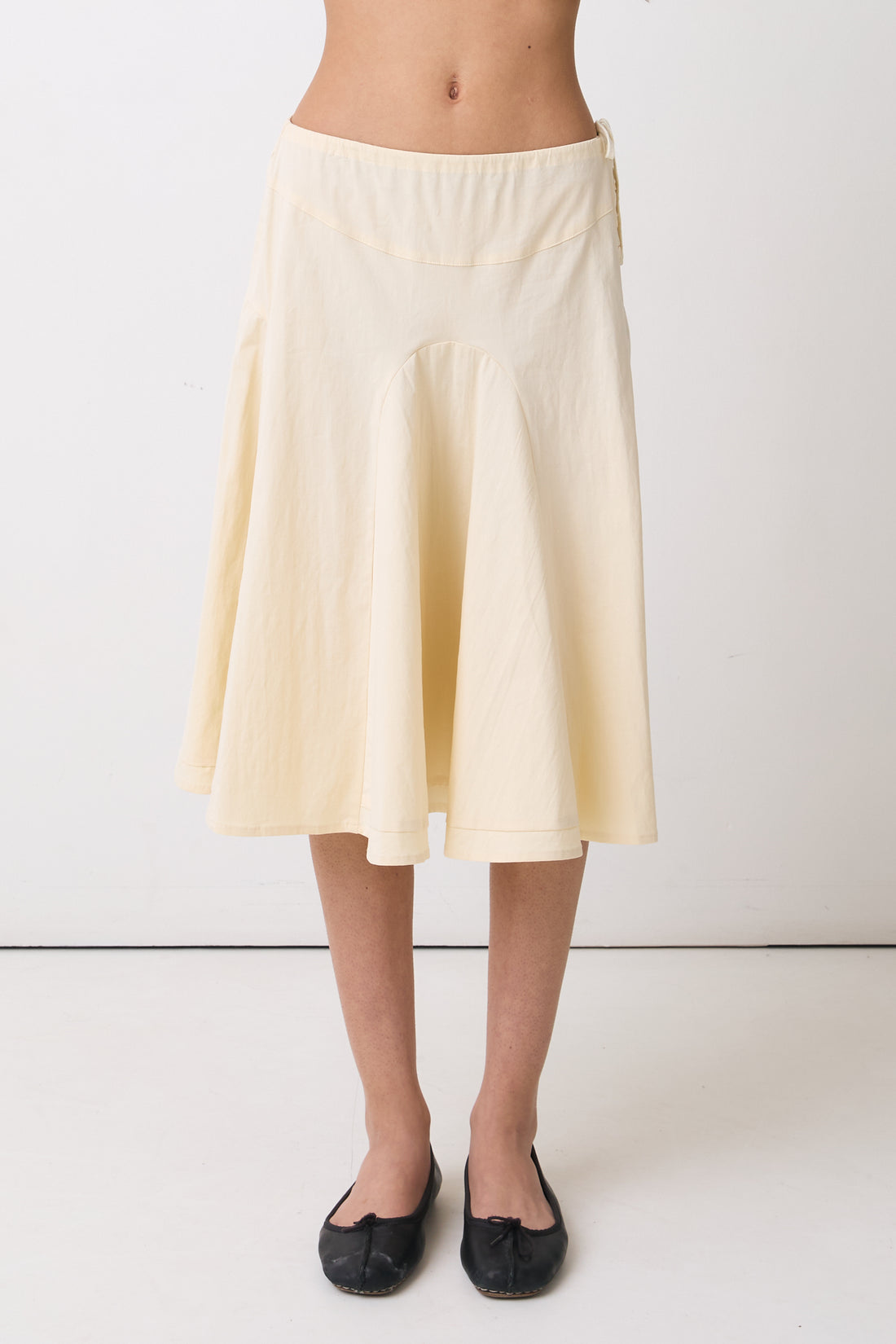 Missy Midi Skirt, Parchment