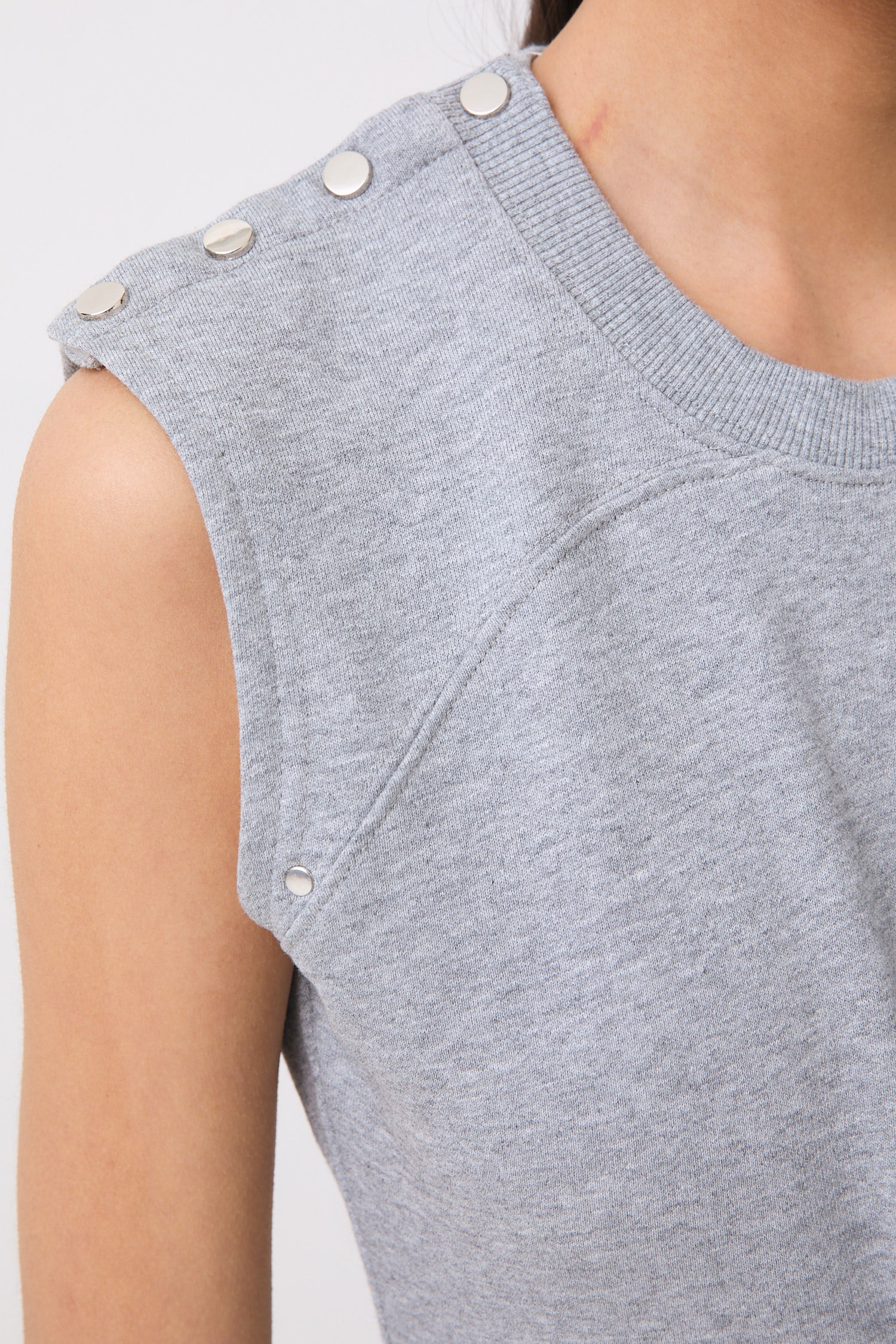 The Joni Skort Dress, Grey Marl