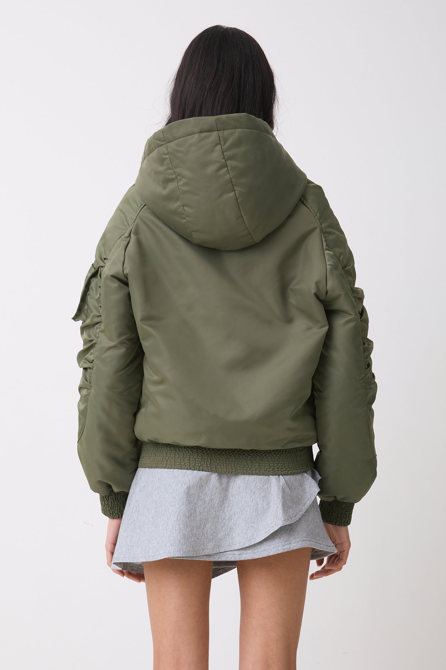 The Penny Flight Jacket, Moss