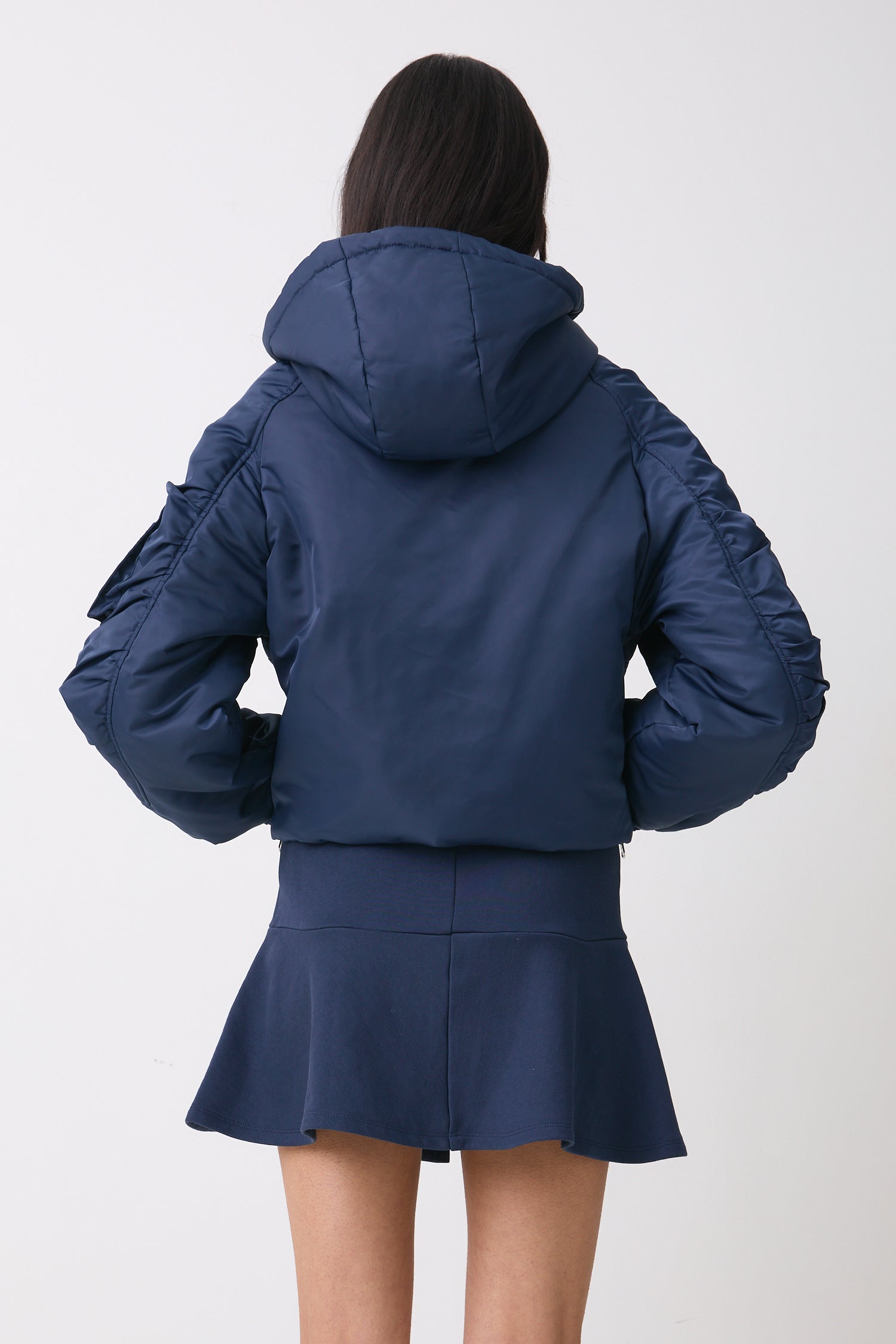 The Penny Flight Jacket, Navy