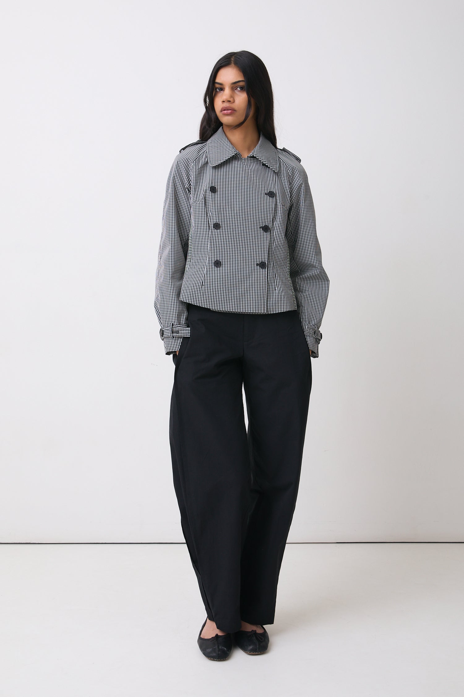 Henri Jacket, Checkers – Peachy Den