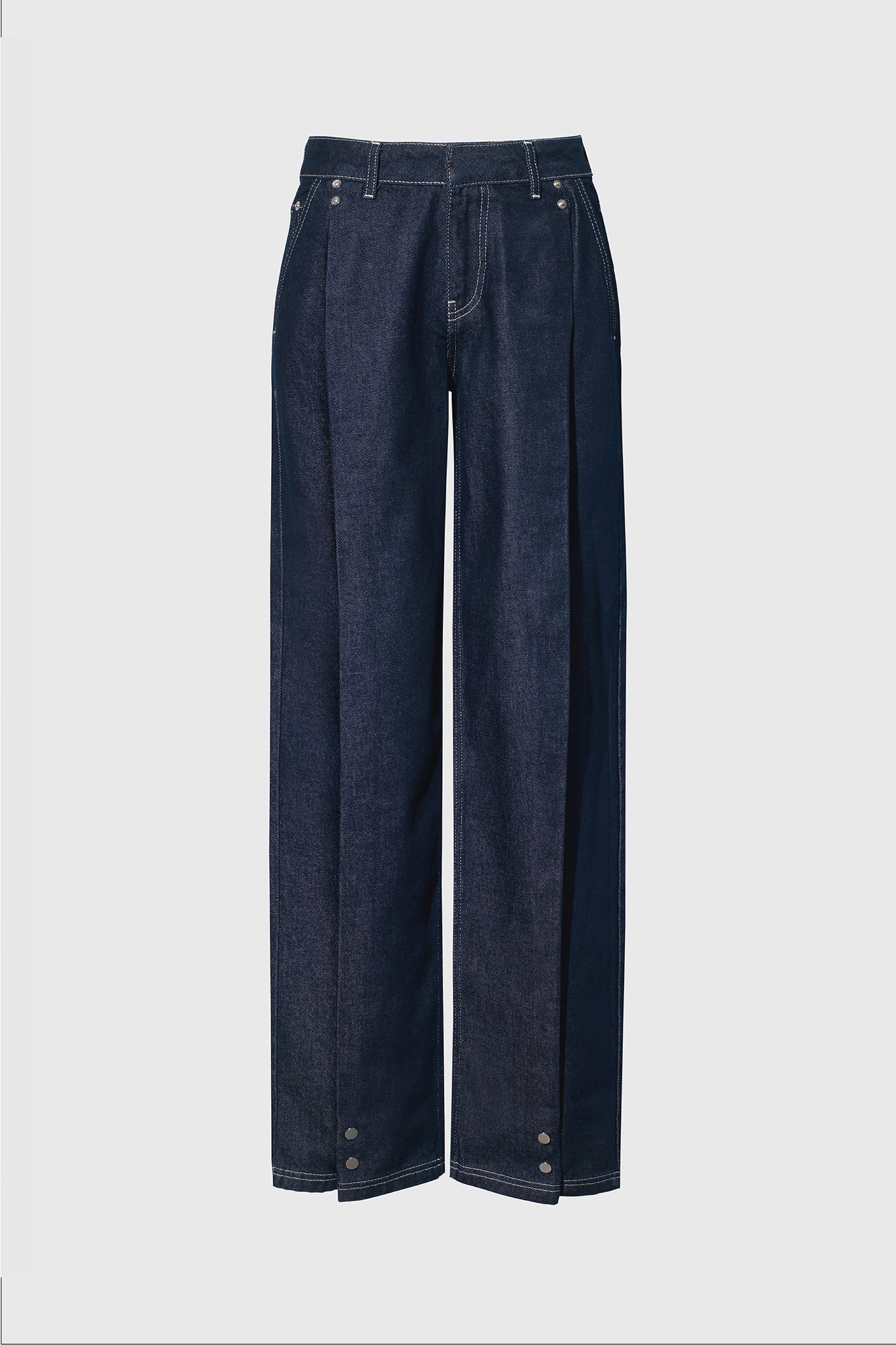 Lita Tailored Jeans, Indigo Rinse