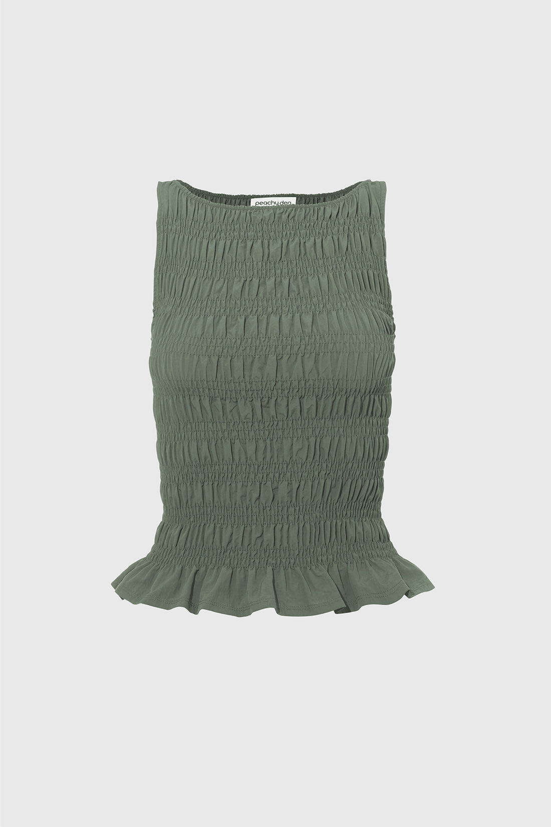 Deba Top, Slate Green