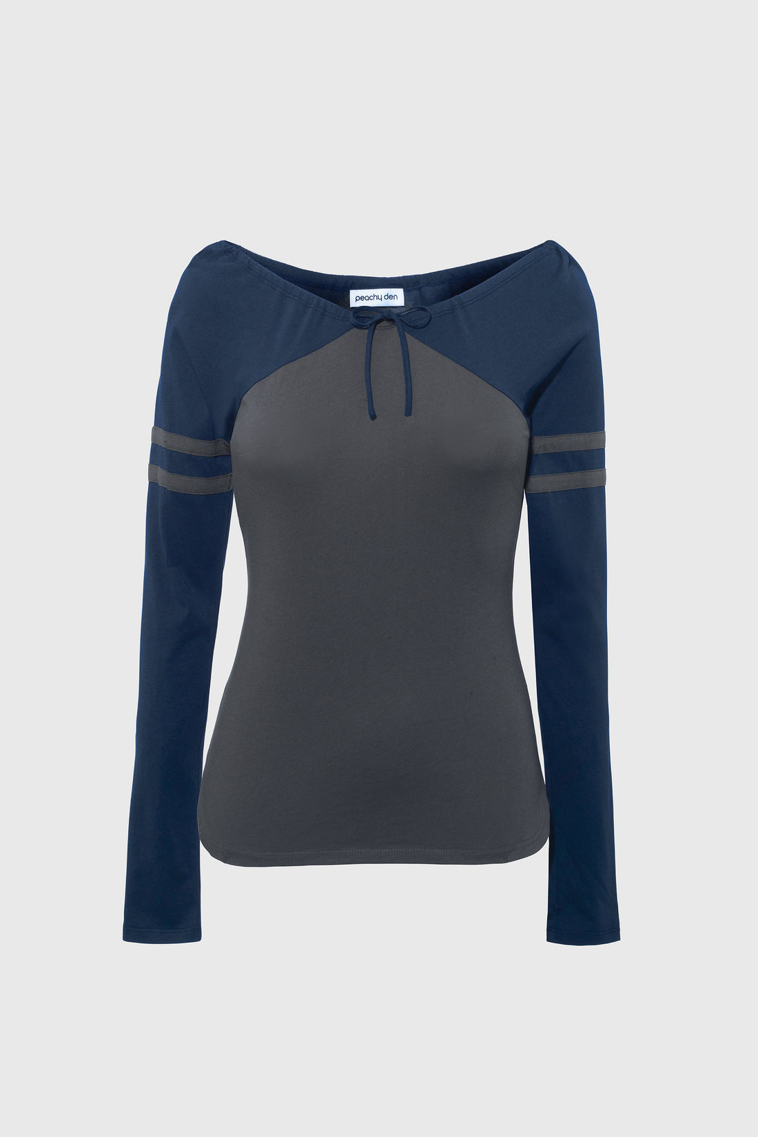 Bebe Long Sleeve Top, Moonlight