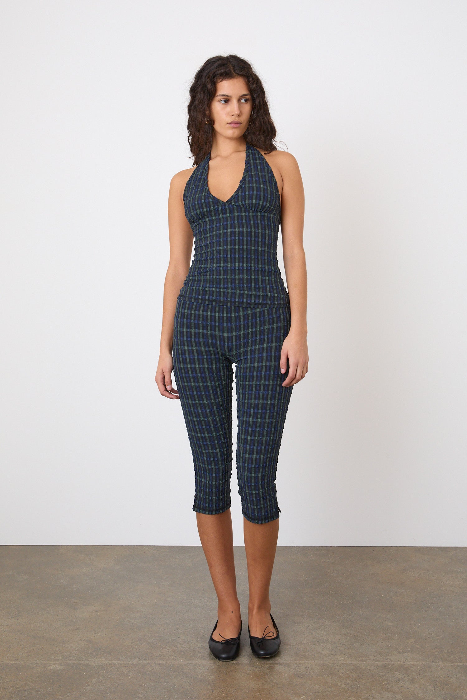 The Cindy Halter Top, Fir Tree