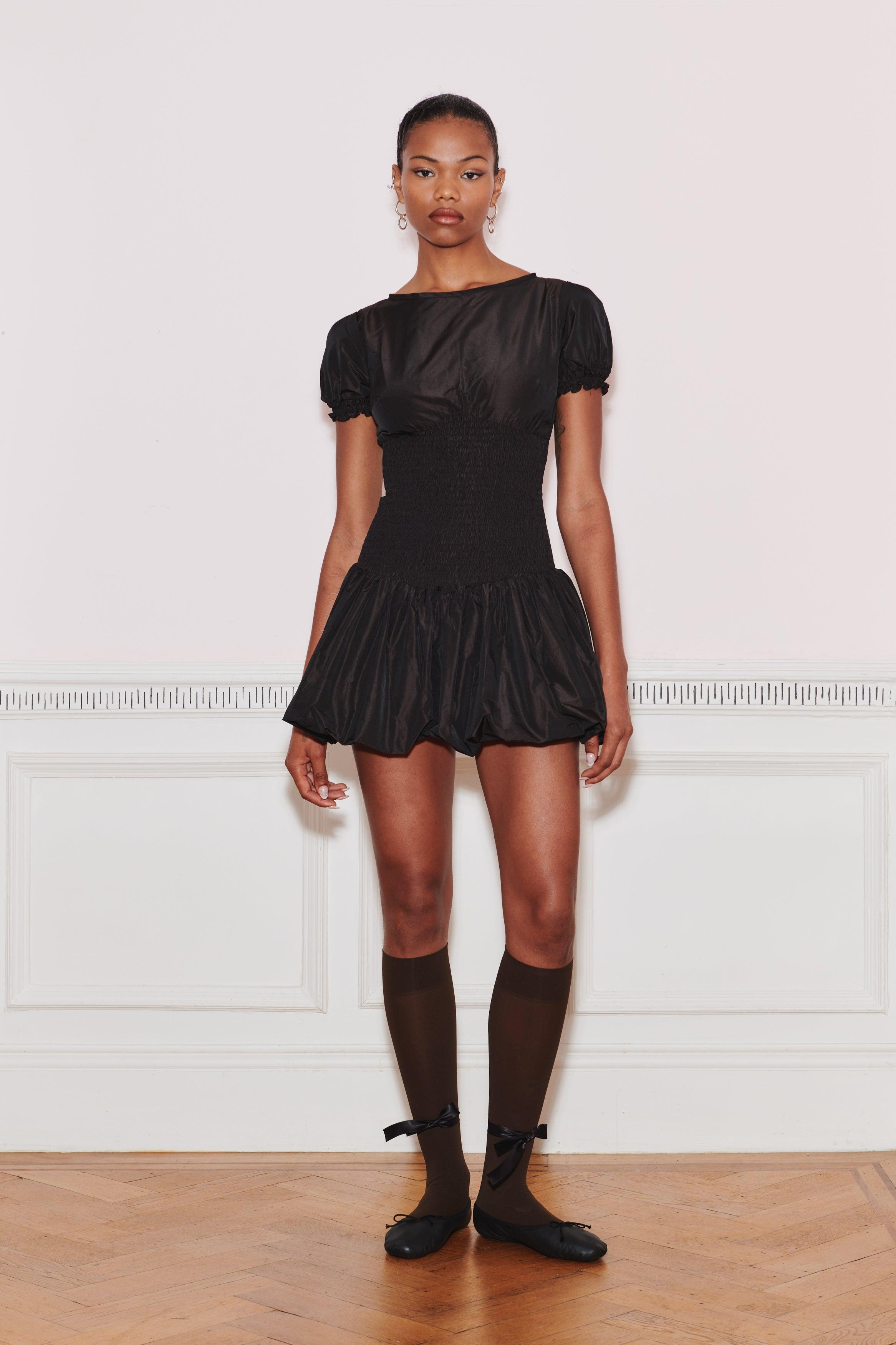 The Deba Dress, Chocolate - Peachy Den