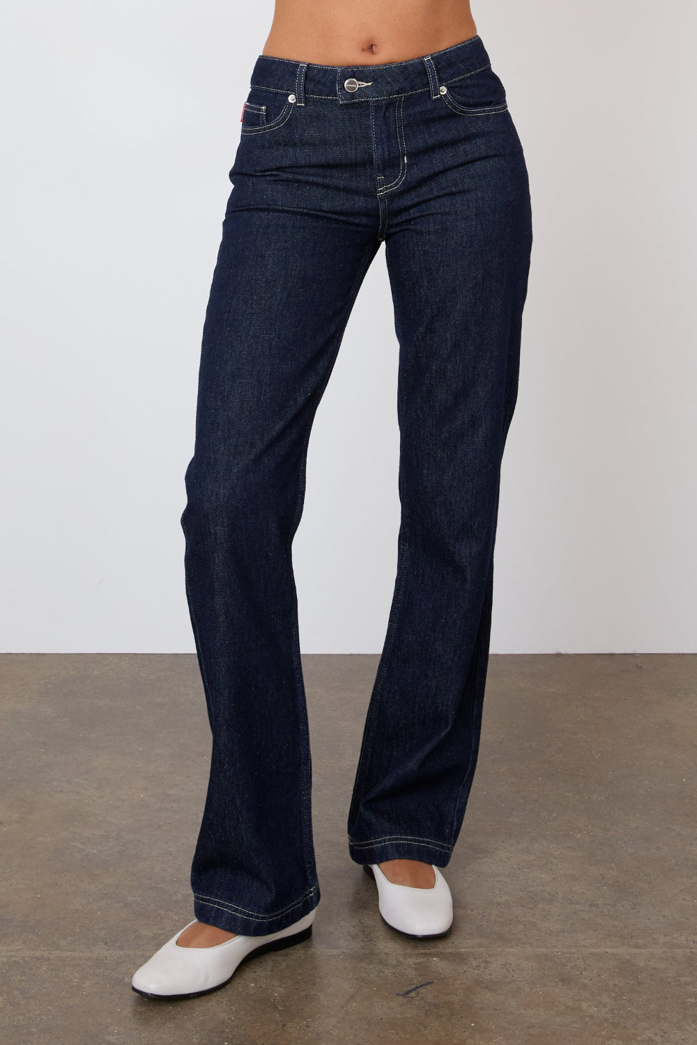 The Gigi Denim Slim Leg Jeans, Indigo Rinse