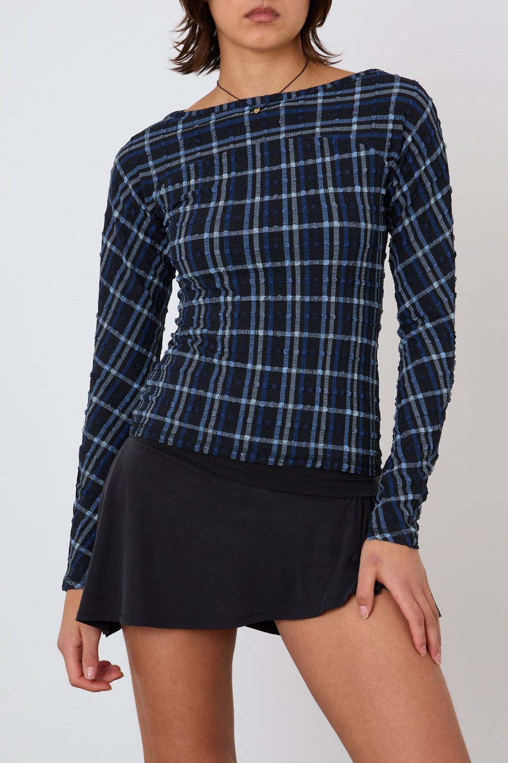 The Cindy Long Sleeve Top, Selvedge