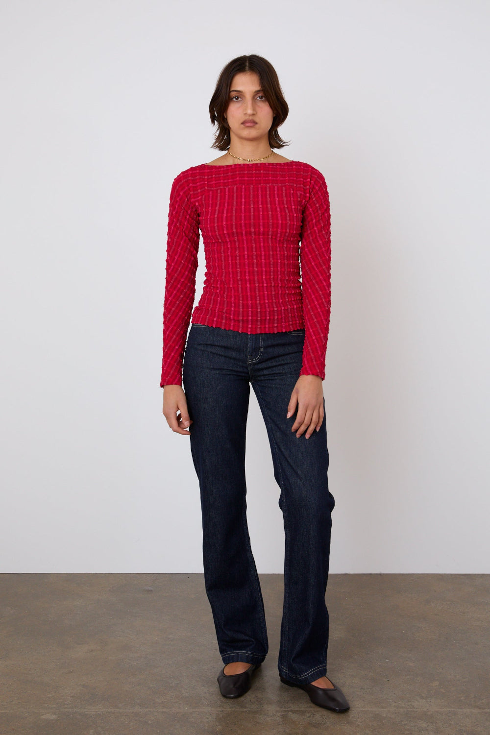 The Gigi Denim Slim Leg Jeans, Indigo Rinse