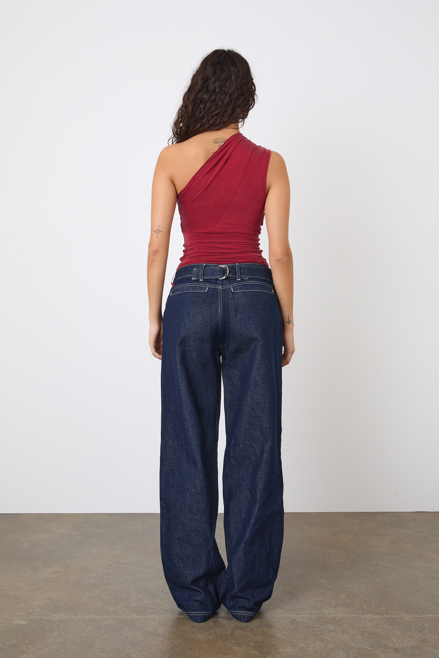 The Kylie Asymmetric Top, Redsandstone