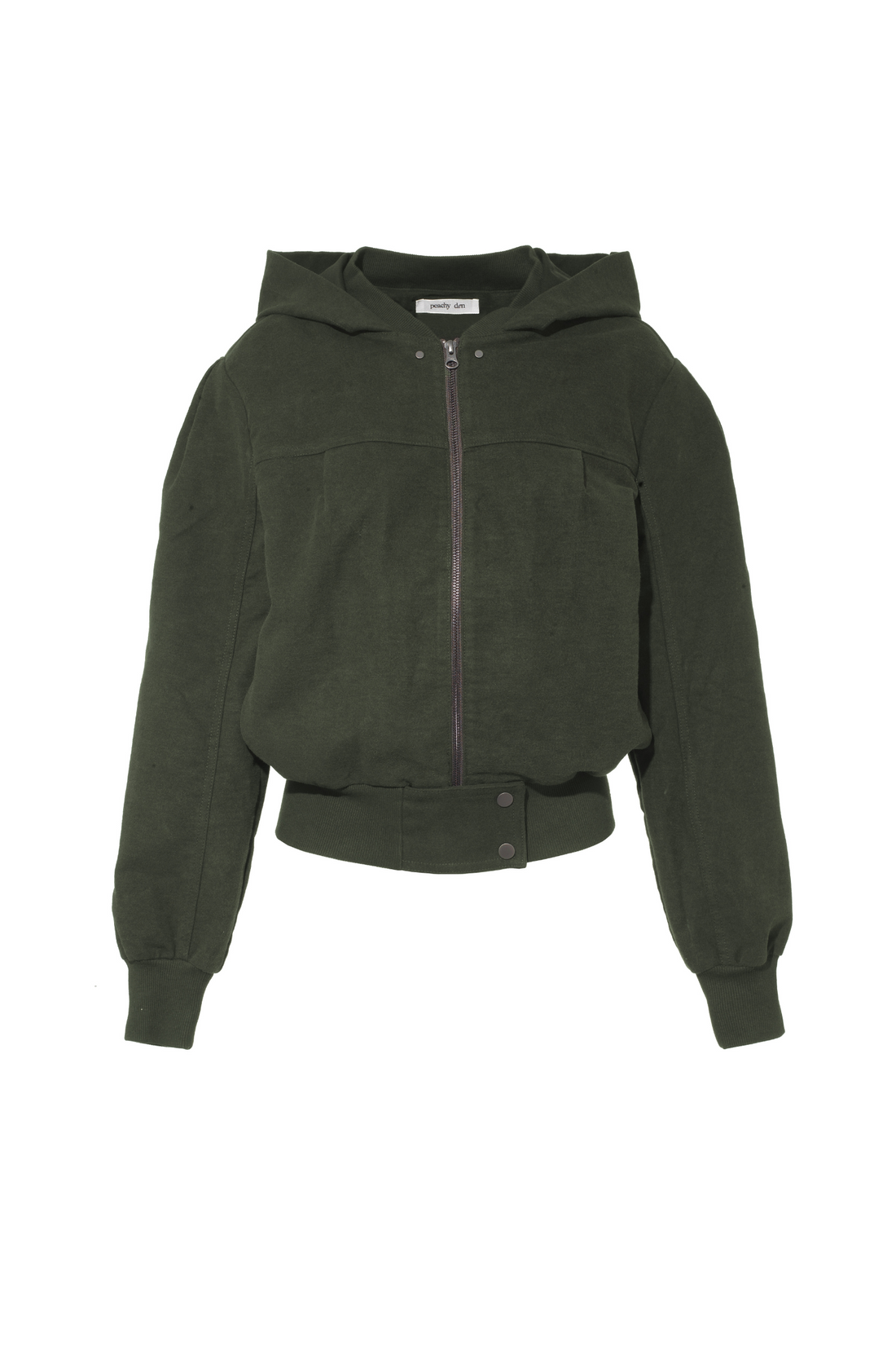 The Edie Bomber Jacket, Olive