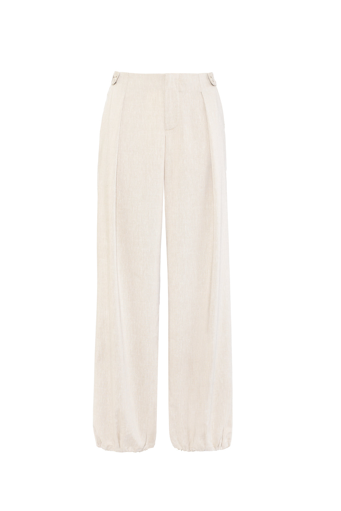 The Lola Drawcord Trousers, Birch