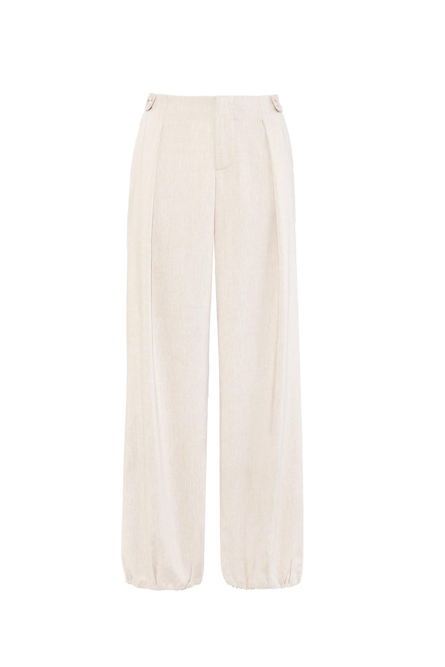 The Lola Drawcord Trousers, Birch