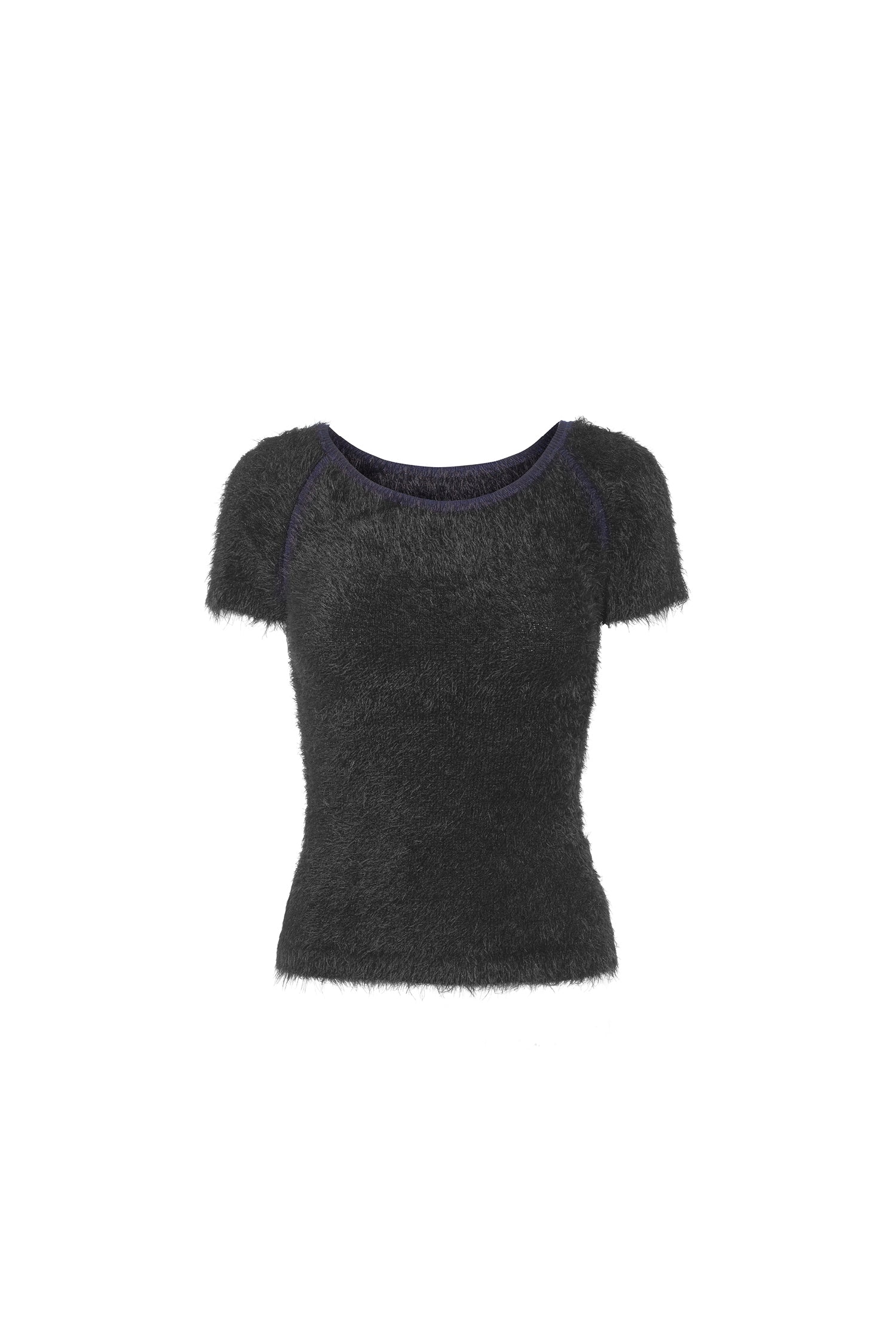 The Chloe Knit Top, Black – Peachy Den