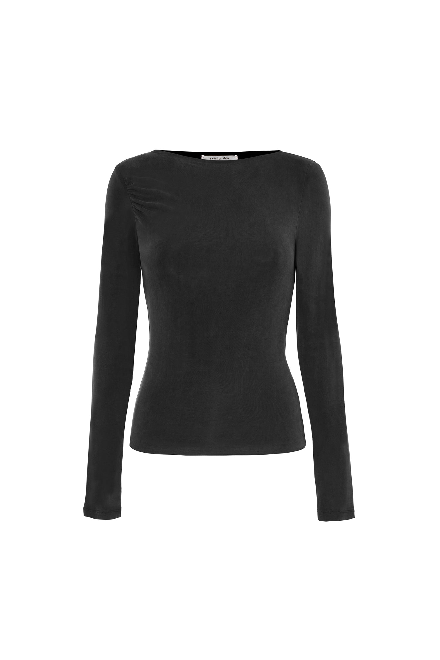 The Kylie Long Sleeve Top, Graphite