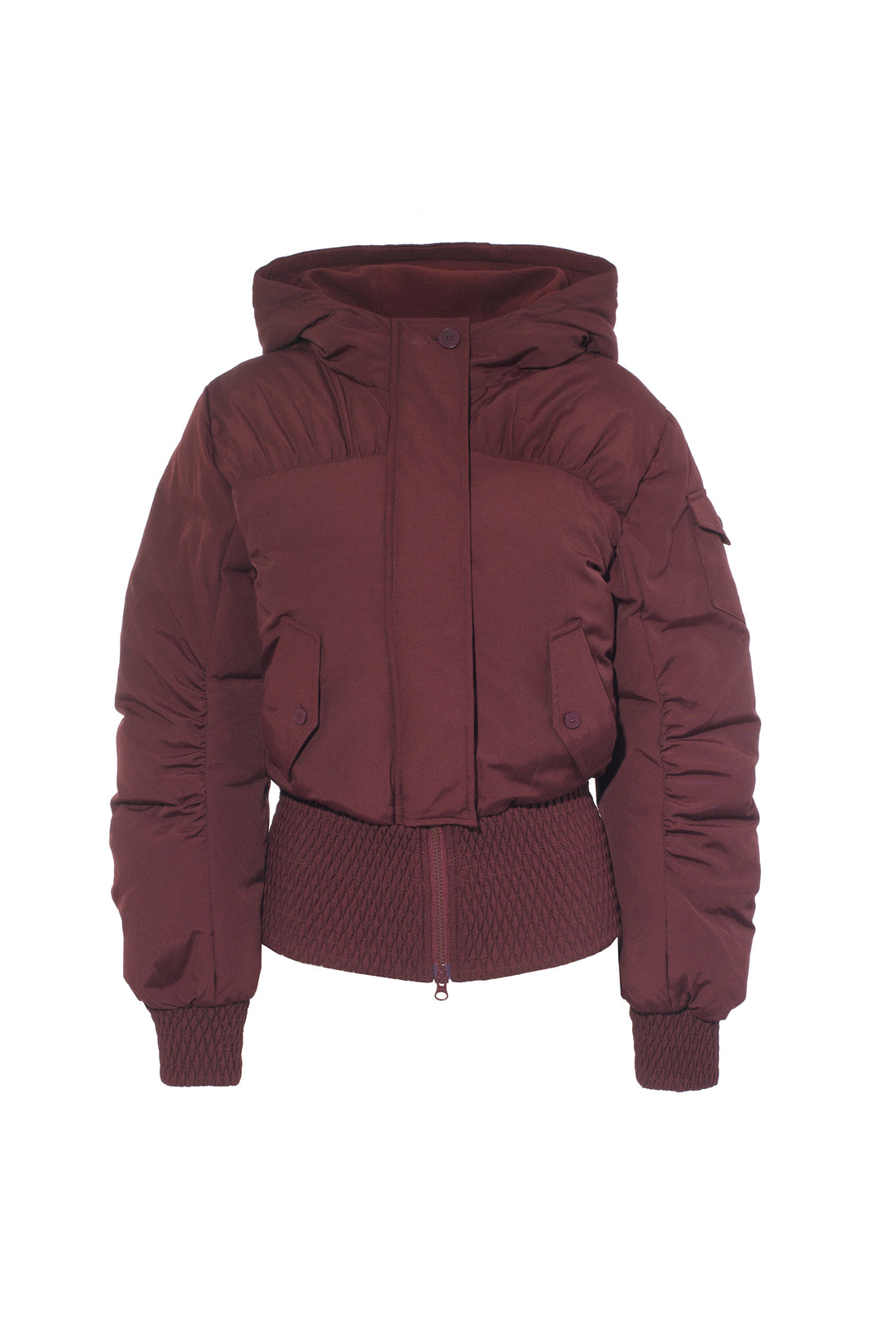 The Sandy Puffer, Burgundy
