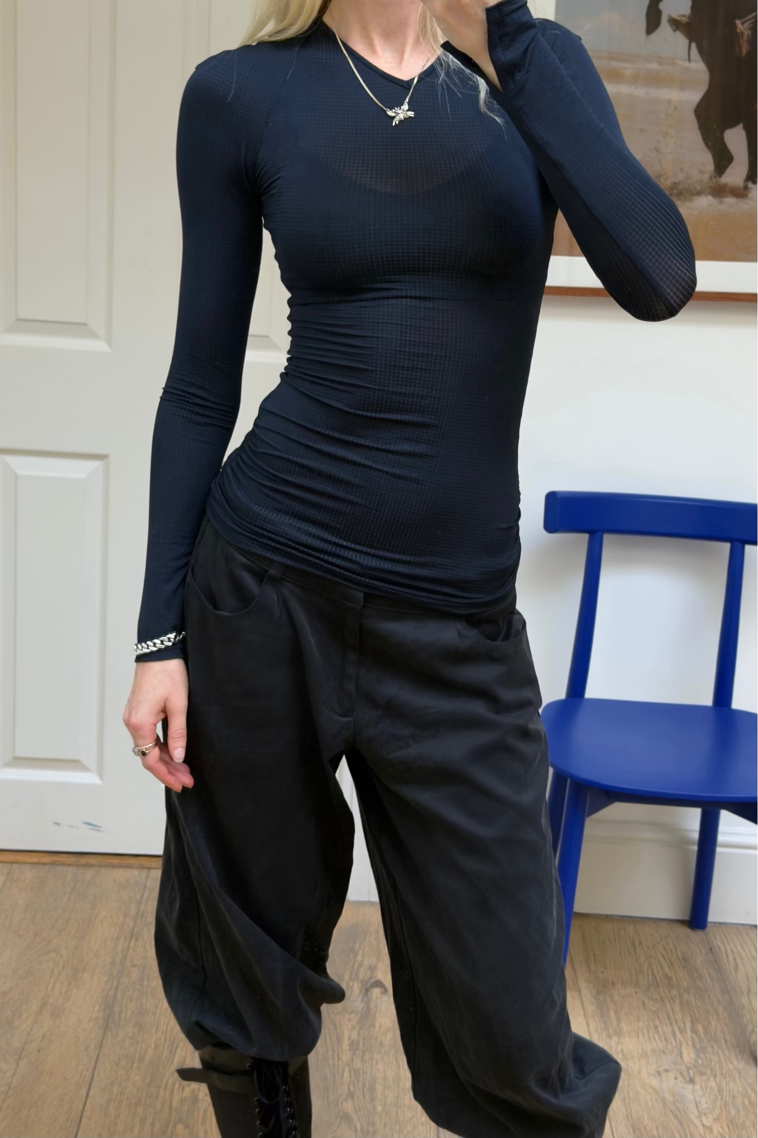 The Bardot Trousers, Onyx