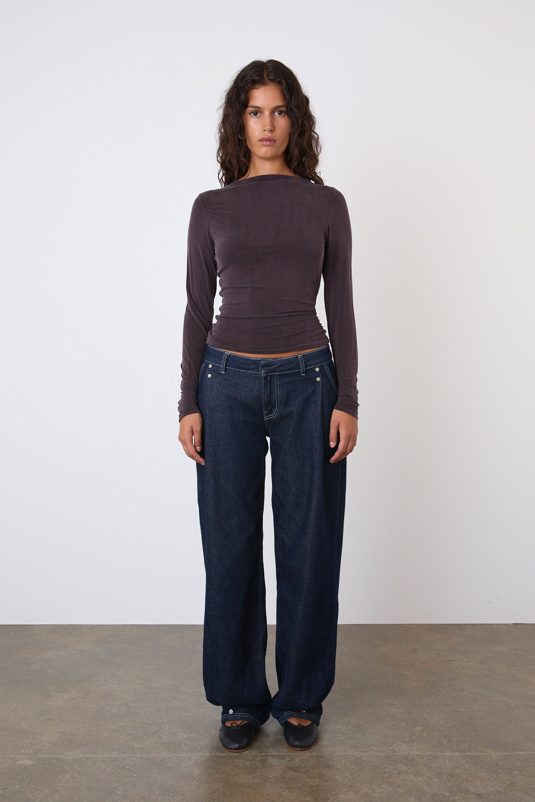 The Lita Tailored Jeans, Indigo Rinse