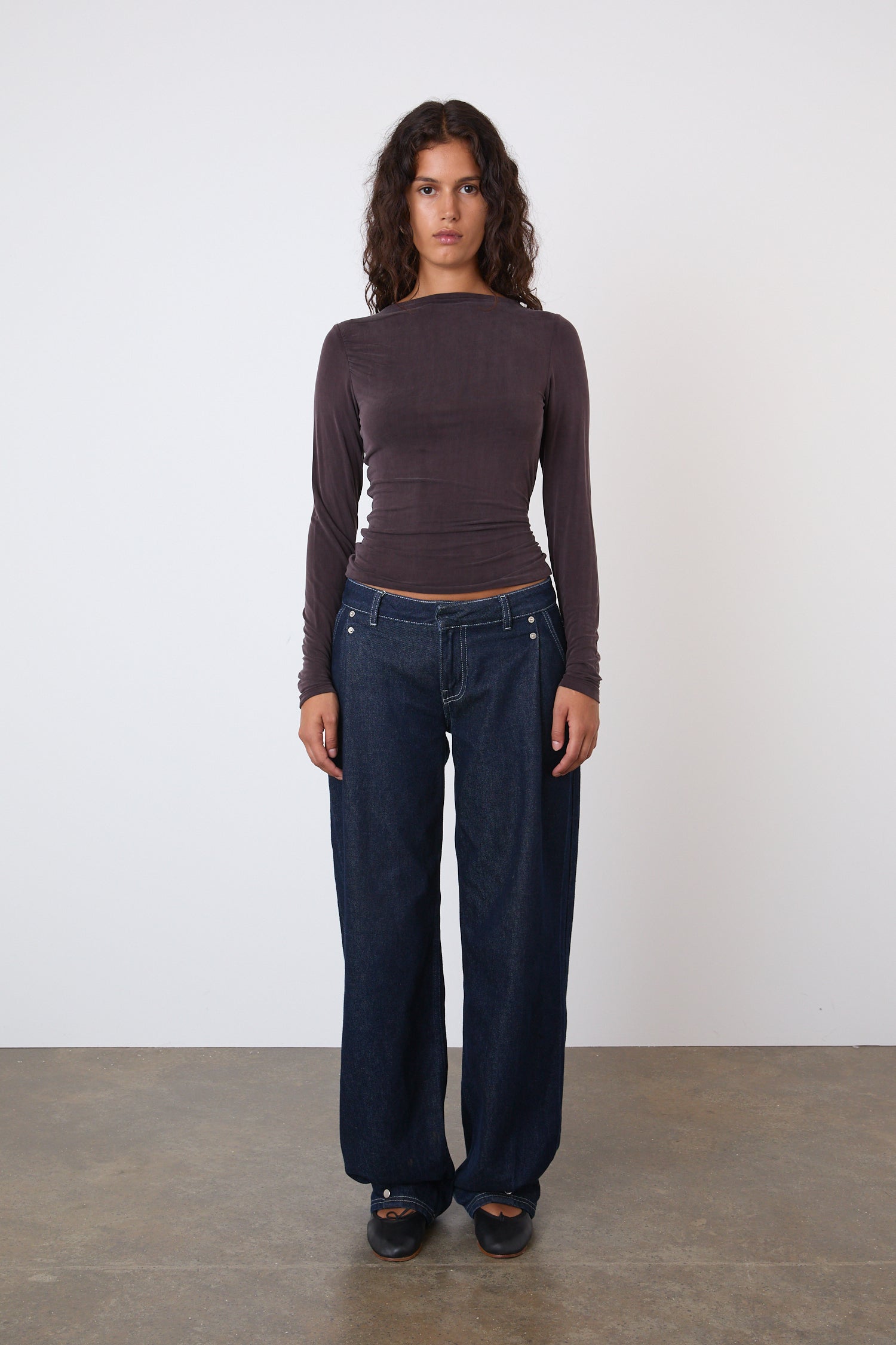 The Lita Tailored Jeans, Indigo Rinse