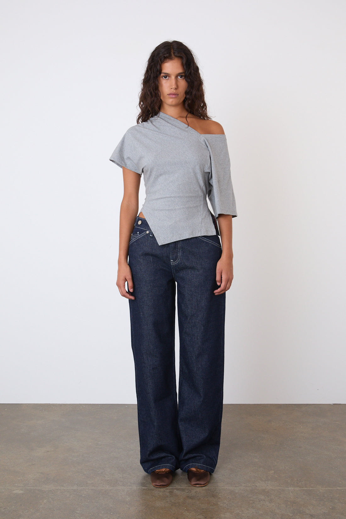 The Nico Top, Grey Marl