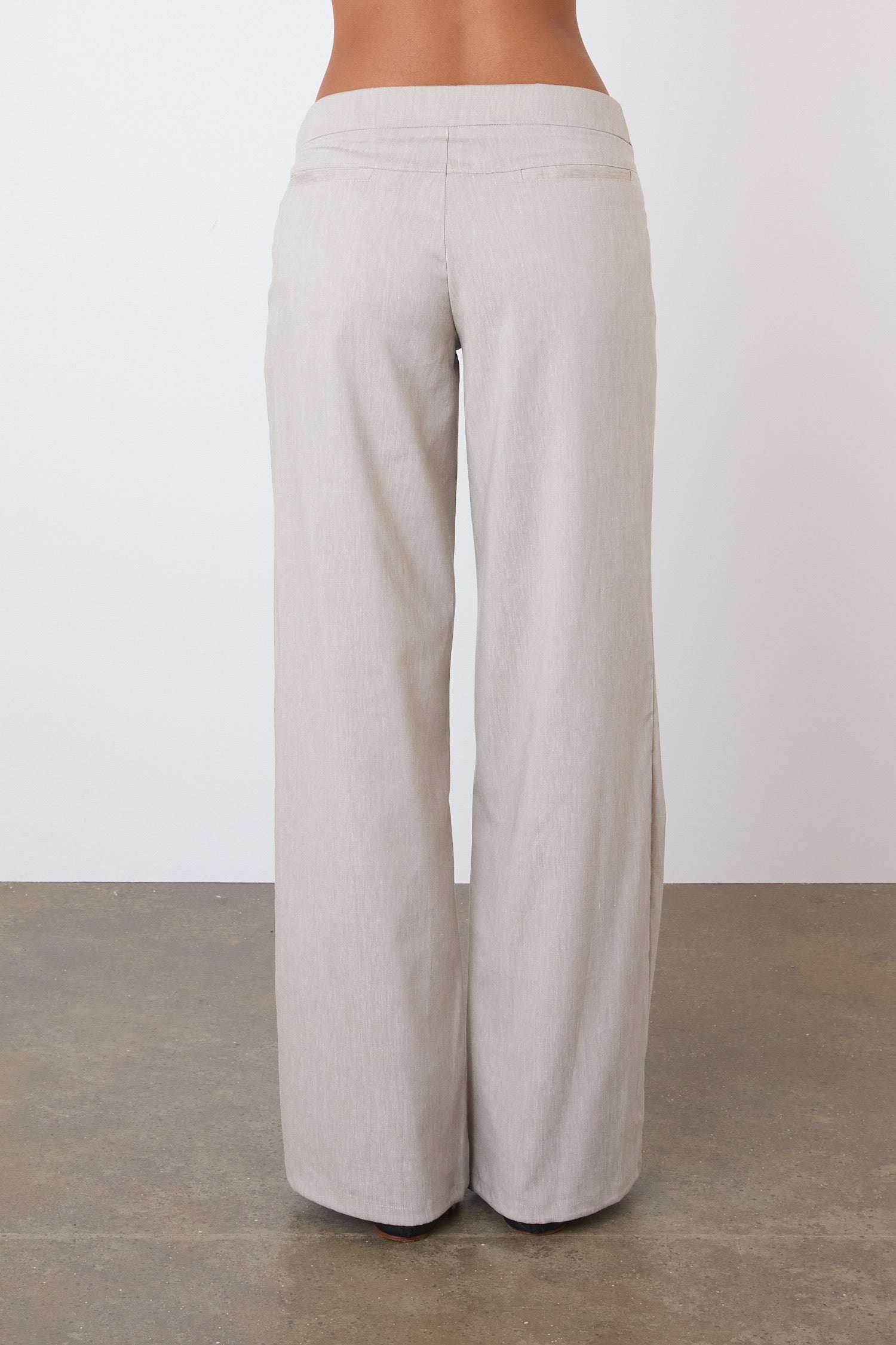 The Lola Drawcord Trousers, Birch