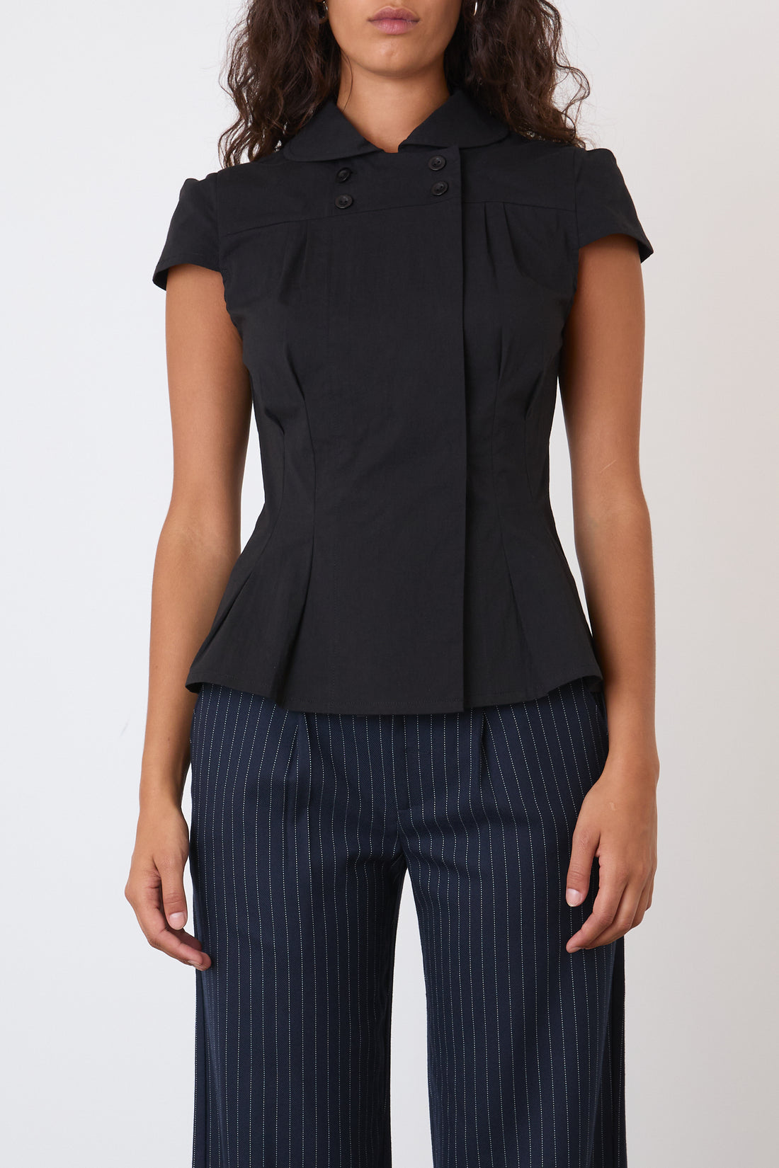The Missy Blouse, Onyx