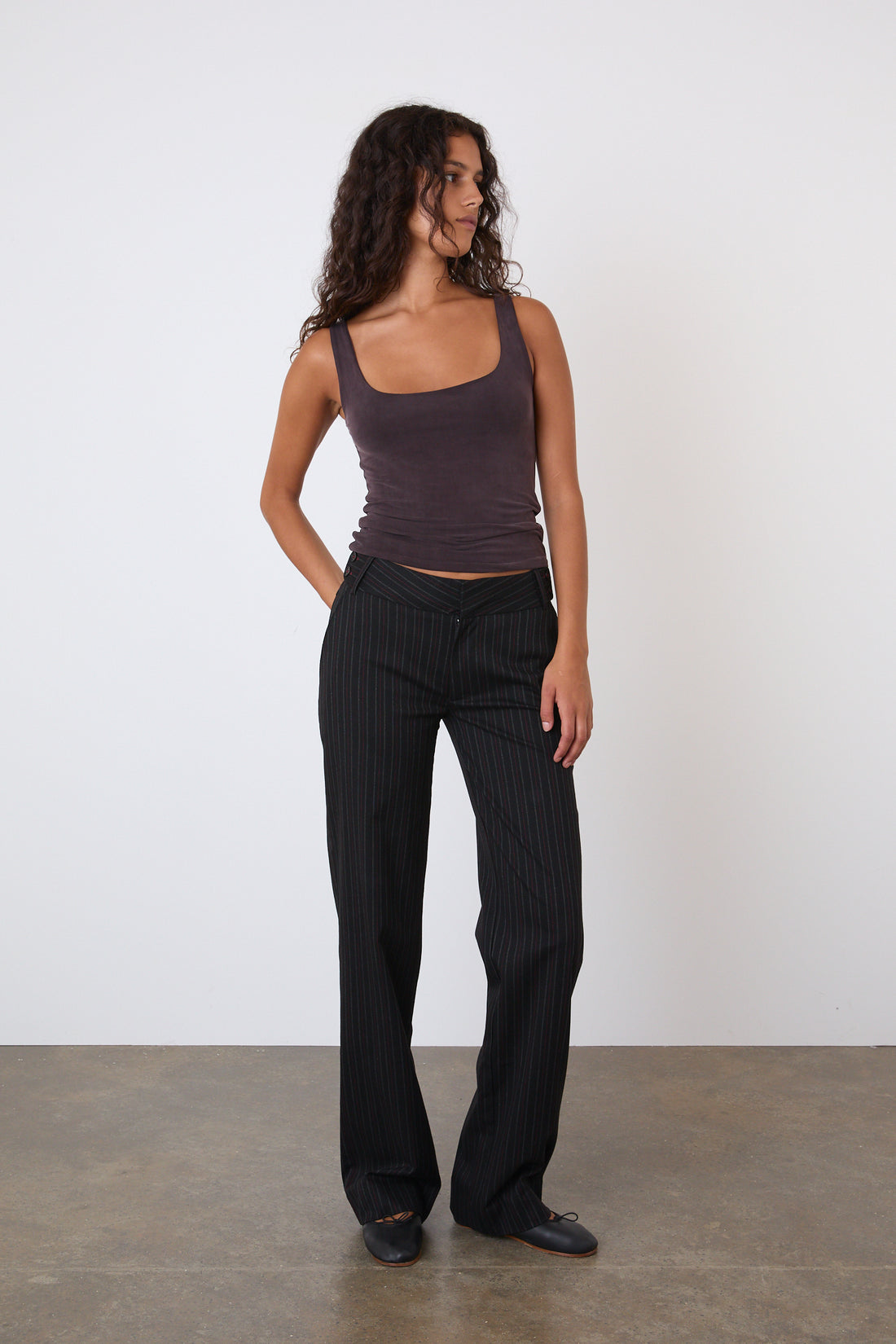 The Lennox Slim Trousers, Lead
