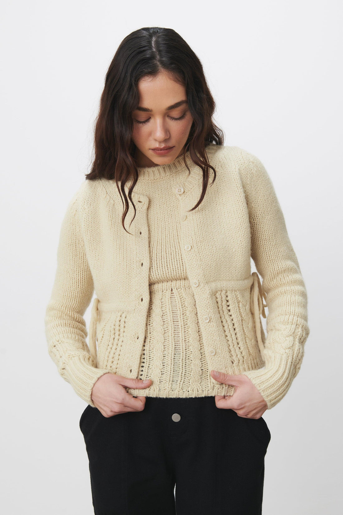 The Gabrielle Cardigan Knit, Buttercup