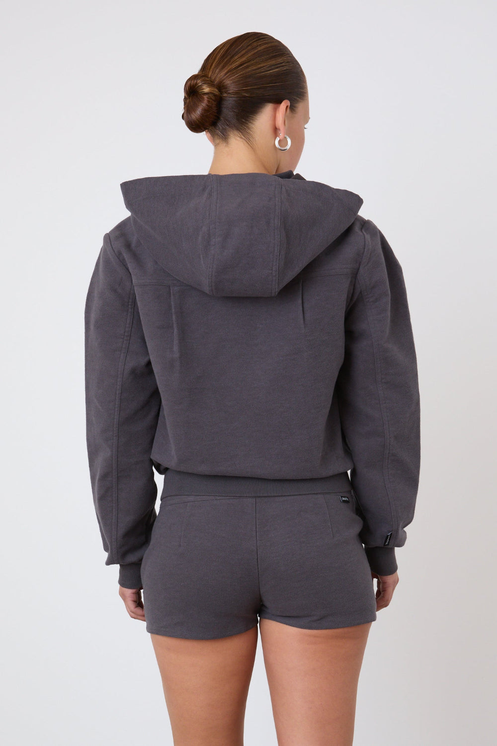 The Edie Bomber Jacket, Graphite
